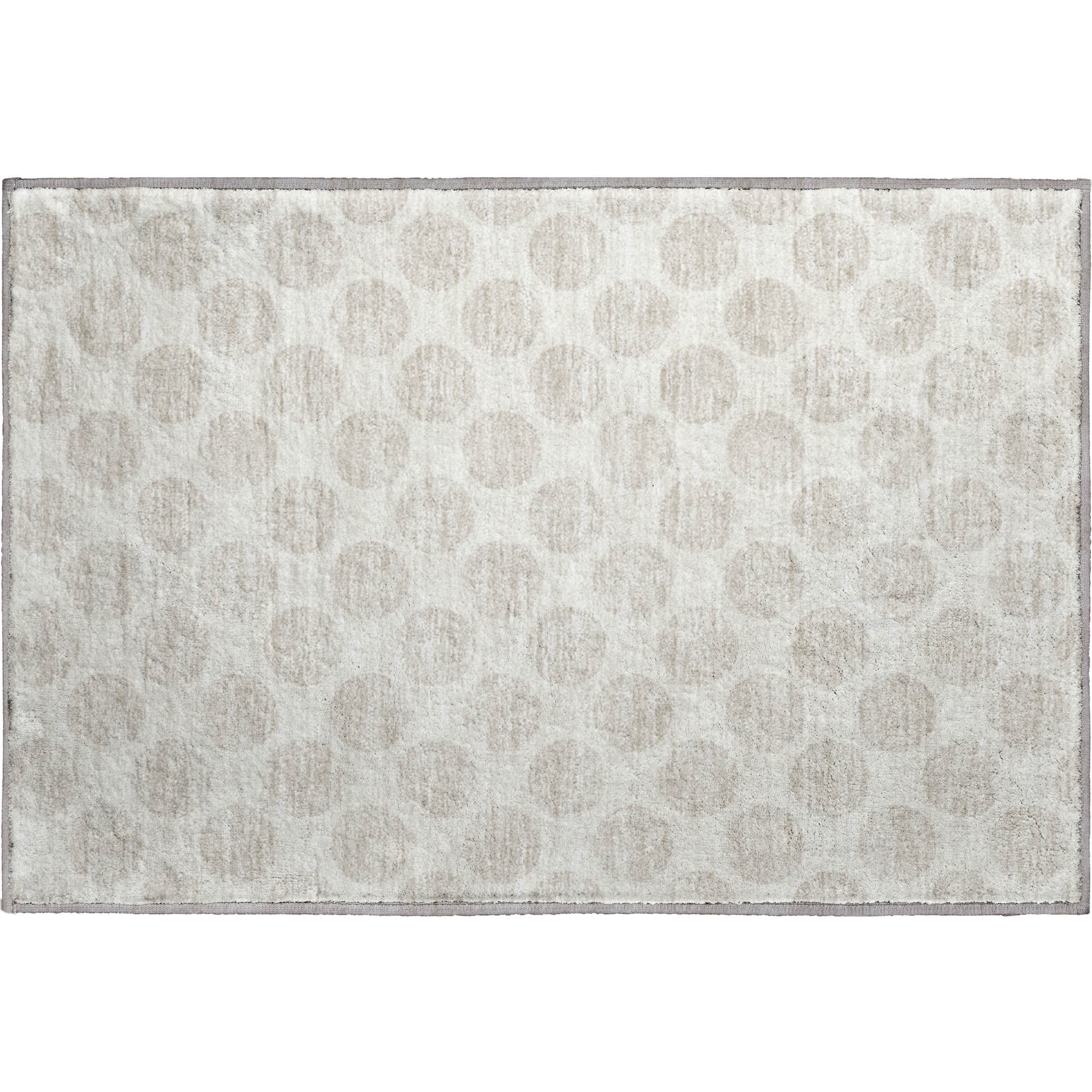 Zanzibar Machine Washable Transitional Ivory Rug 1'8" x 2'6" #shape_Rectangle