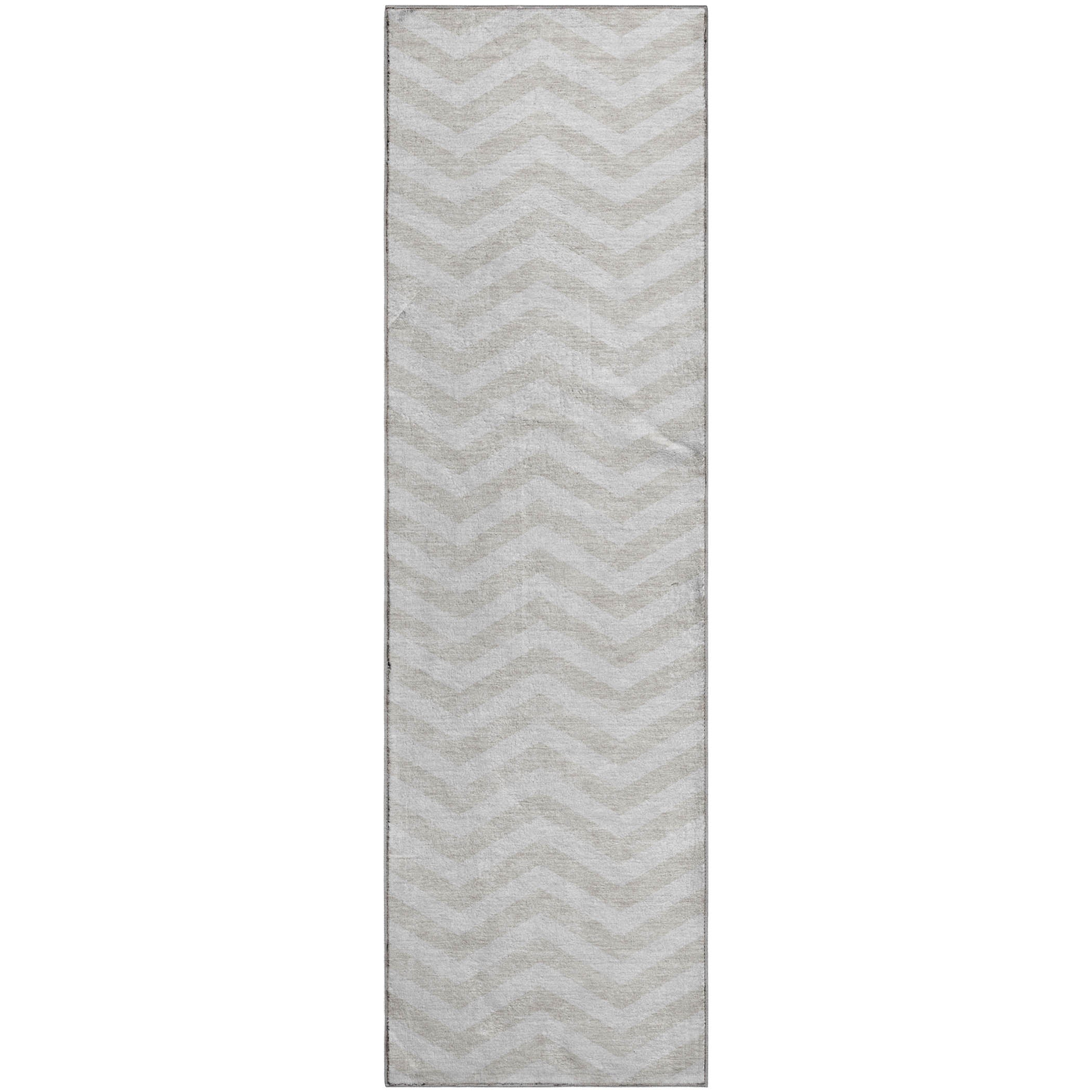 Sarajevo Machine Washable Transitional Ivory Rug 2'3" x 7'6" #shape_Runner