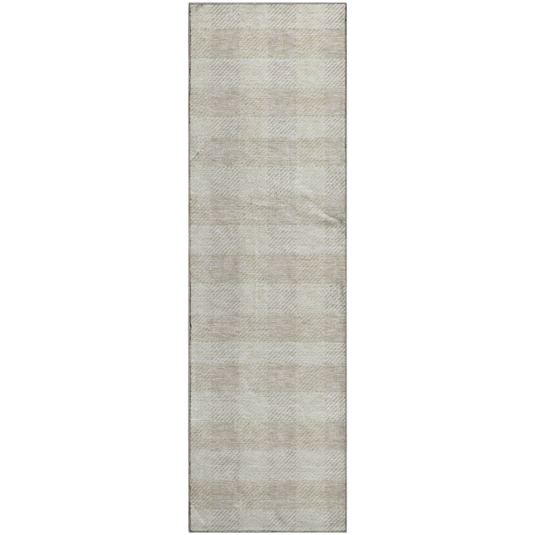 Bruges Machine Washable Transitional Ivory Rug 2'3" x 7'6" #shape_Runner