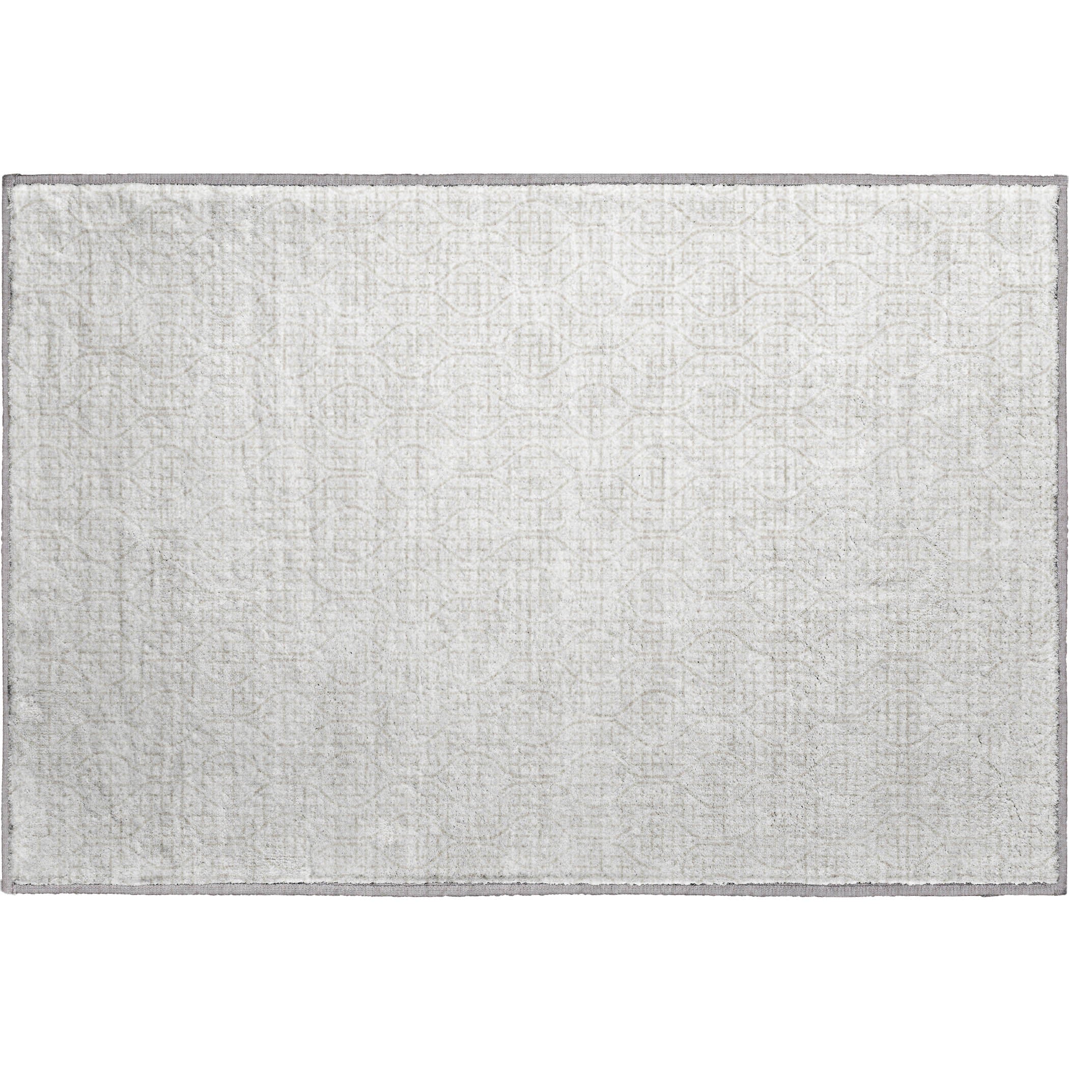 Bruges Machine Washable Transitional Ivory Rug 1'8" x 2'6" #shape_Rectangle