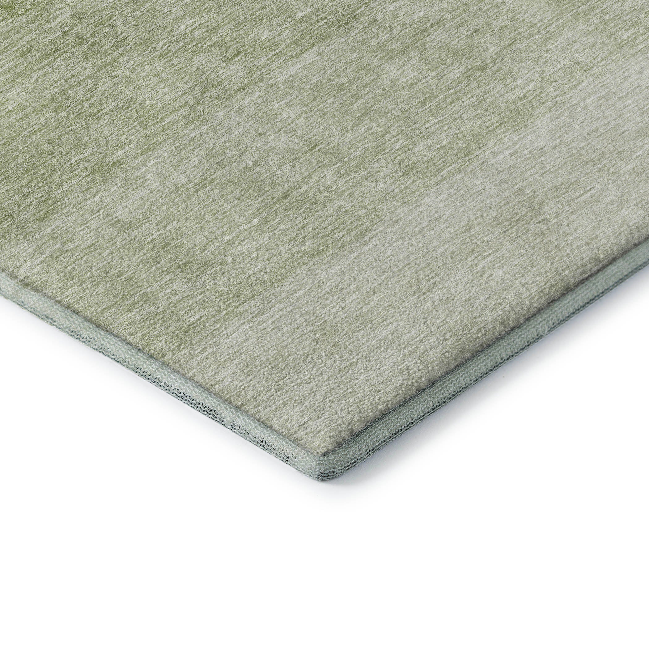 Salzburg Machine Washable Transitional Green Rug 1'8" x 2'6" #shape_Rectangle
