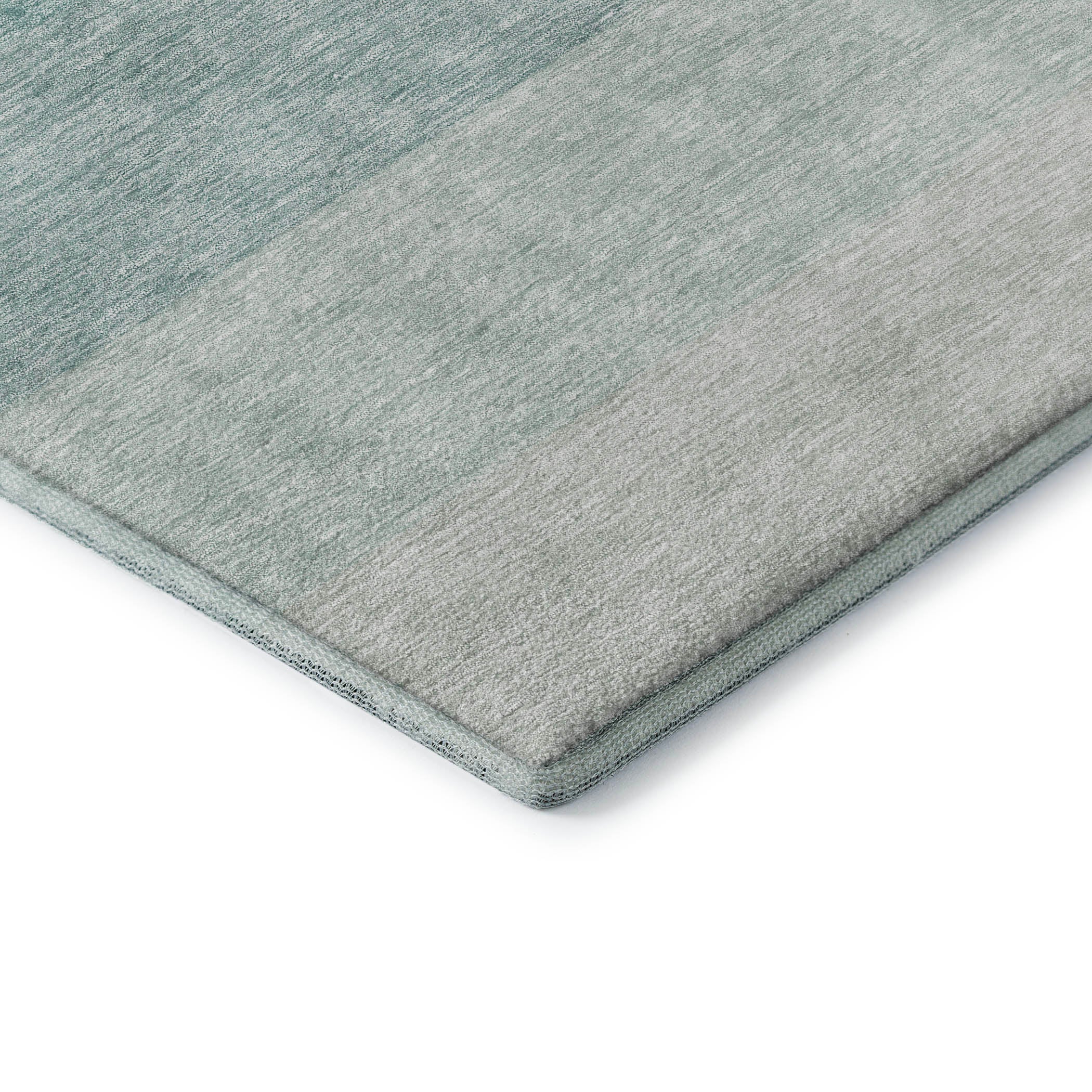 Salzburg Machine Washable Transitional Teal Rug 1'8" x 2'6" #shape_Rectangle