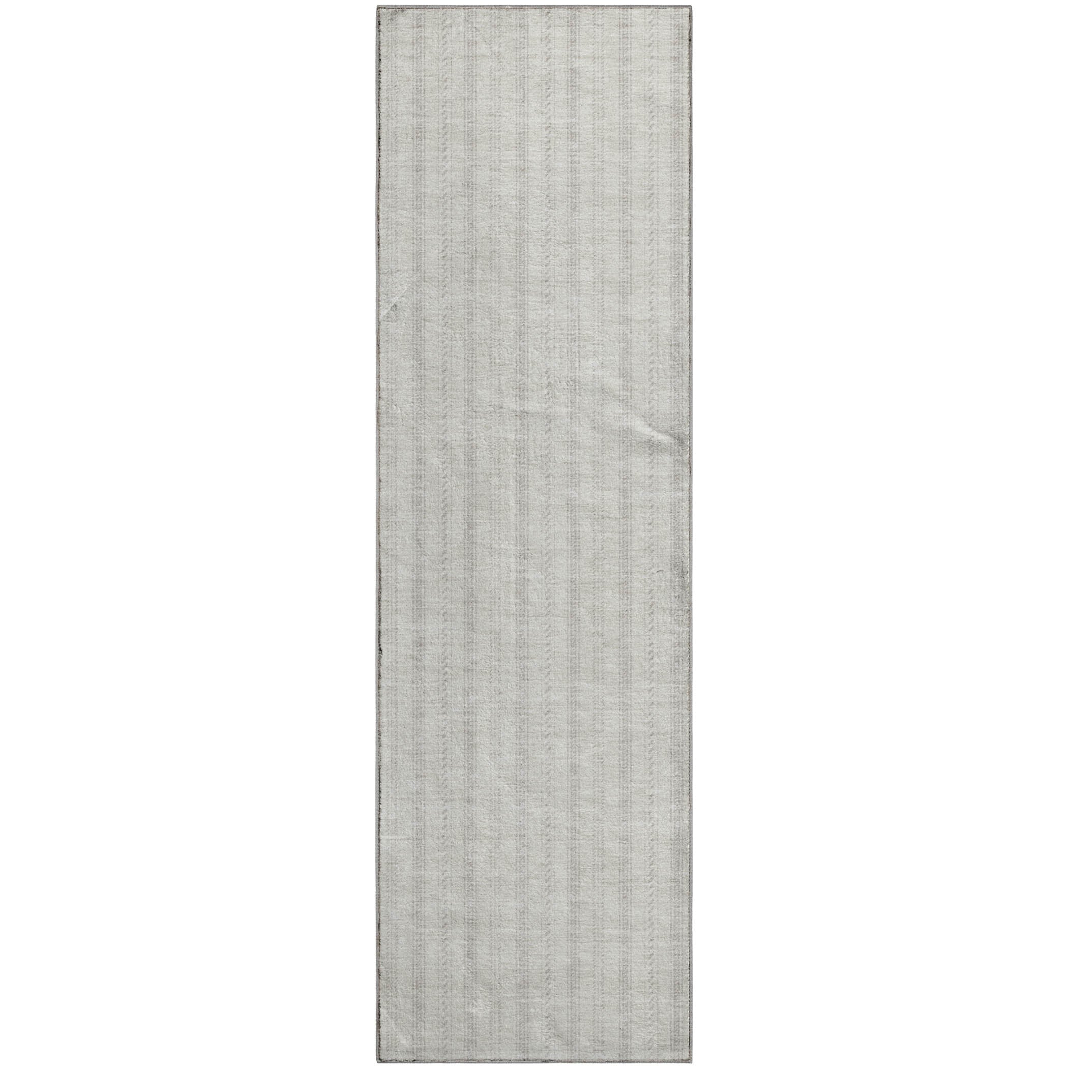 Dublin Machine Washable Transitional Ivory Rug 2'3" x 7'6" #shape_Runner