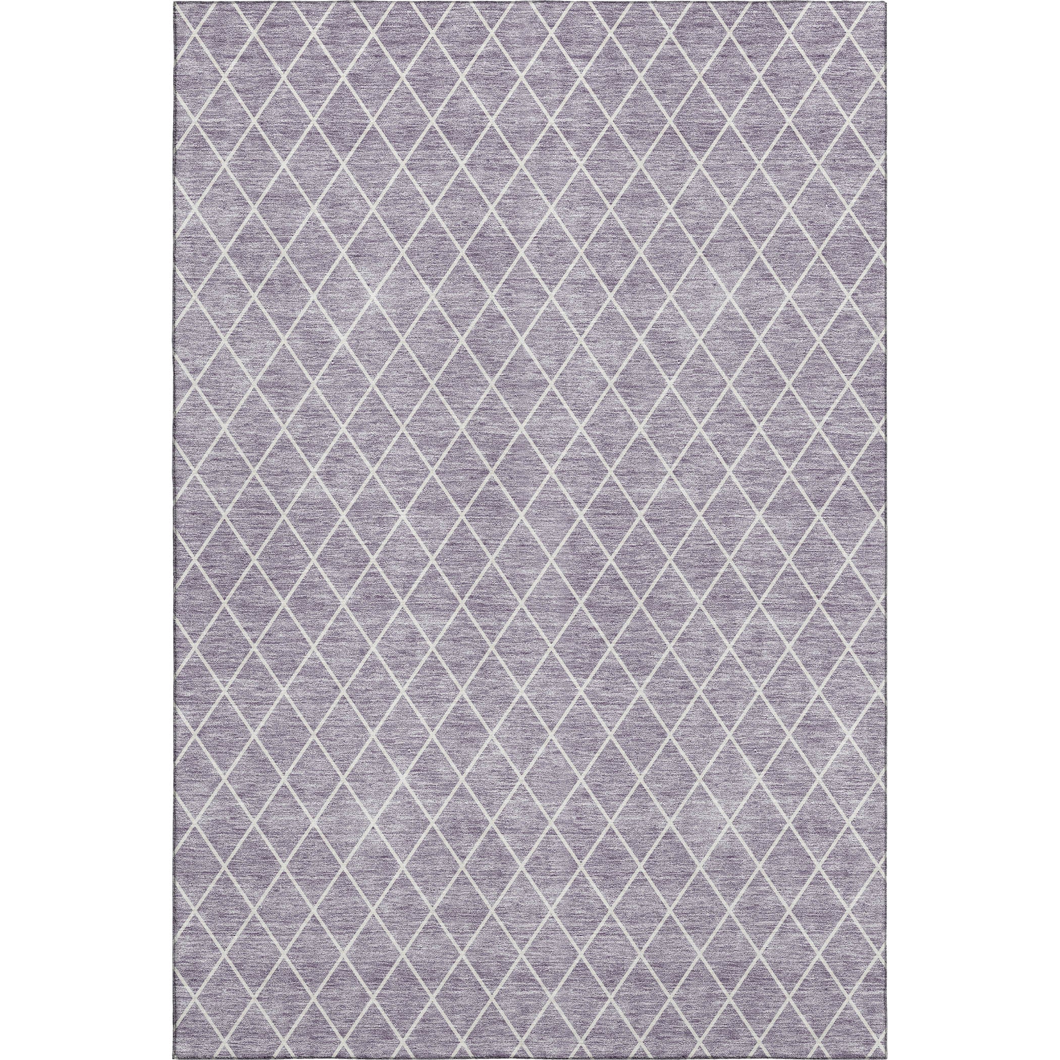 Tallinn Machine Washable Transitional Lavender Purple Rug 2'6" x 3'10" #shape_Rectangle