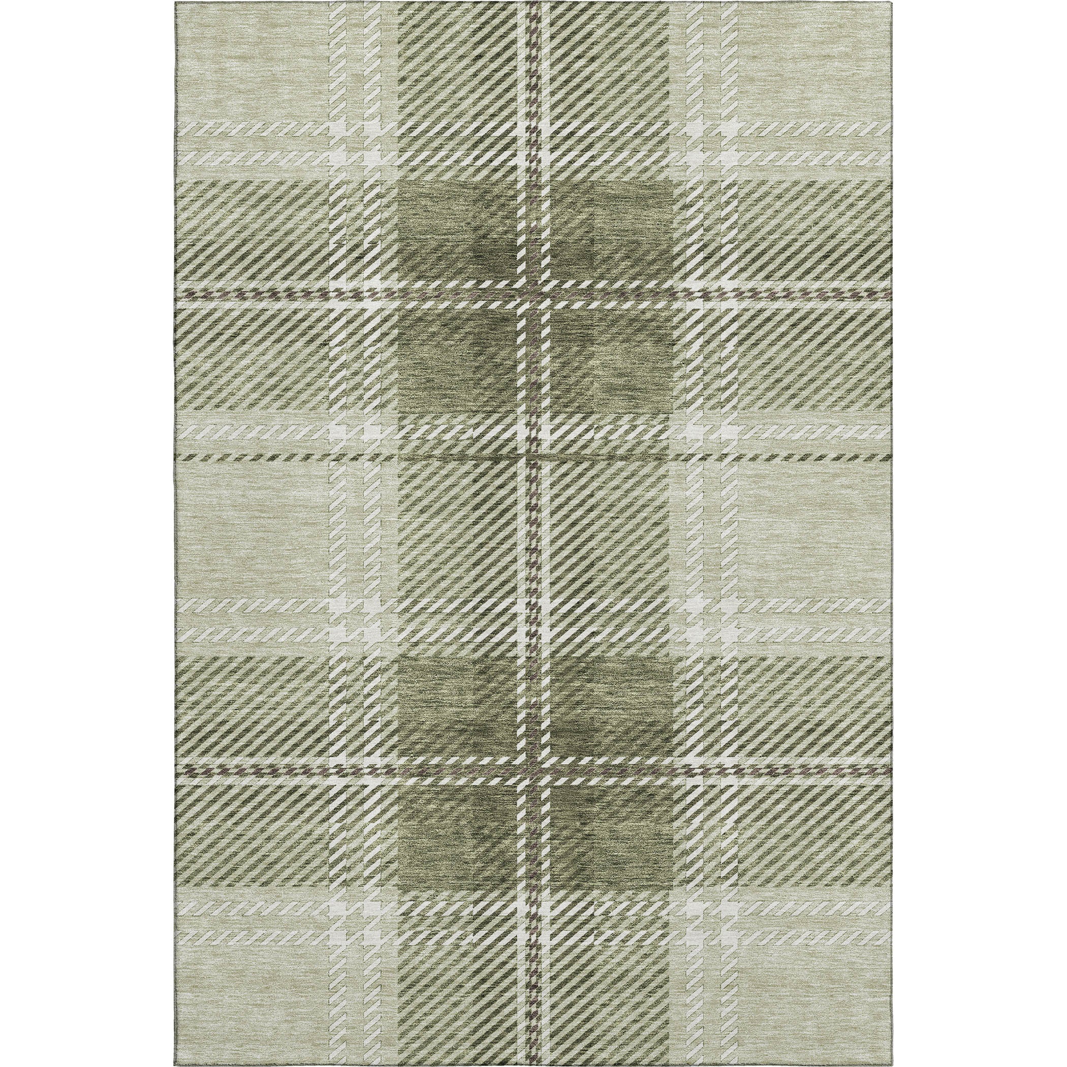 Chiang Mai Machine Washable Transitional Aloe Green Rug 2'6" x 3'10" #shape_Rectangle