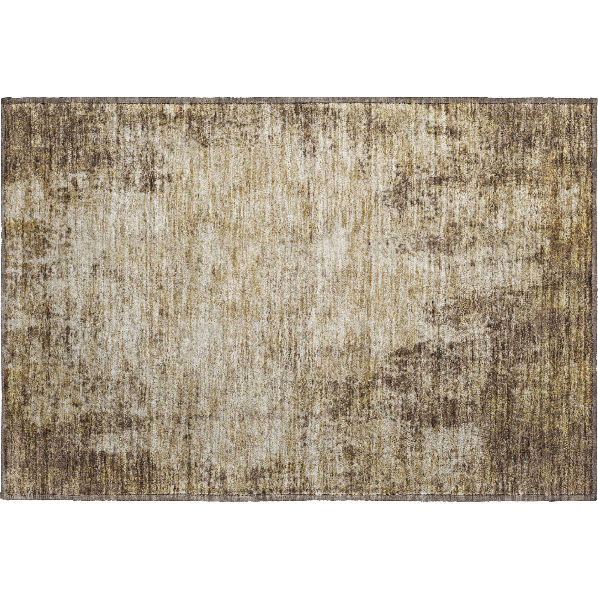 Bogota Machine Washable Transitional Brown Rug 1'8" x 2'6" #shape_Rectangle