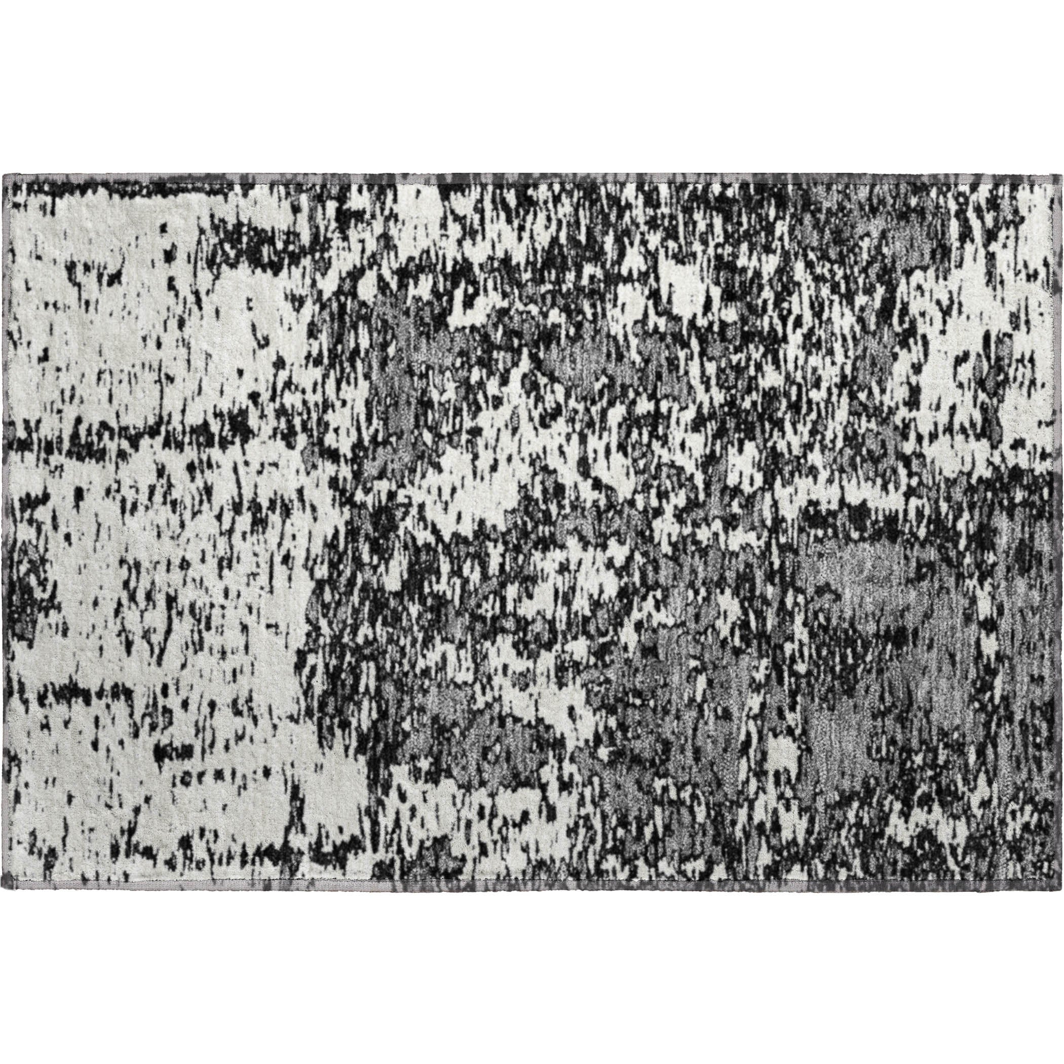 Ghent Machine Washable Transitional Black Rug 1'8" x 2'6" #shape_Rectangle