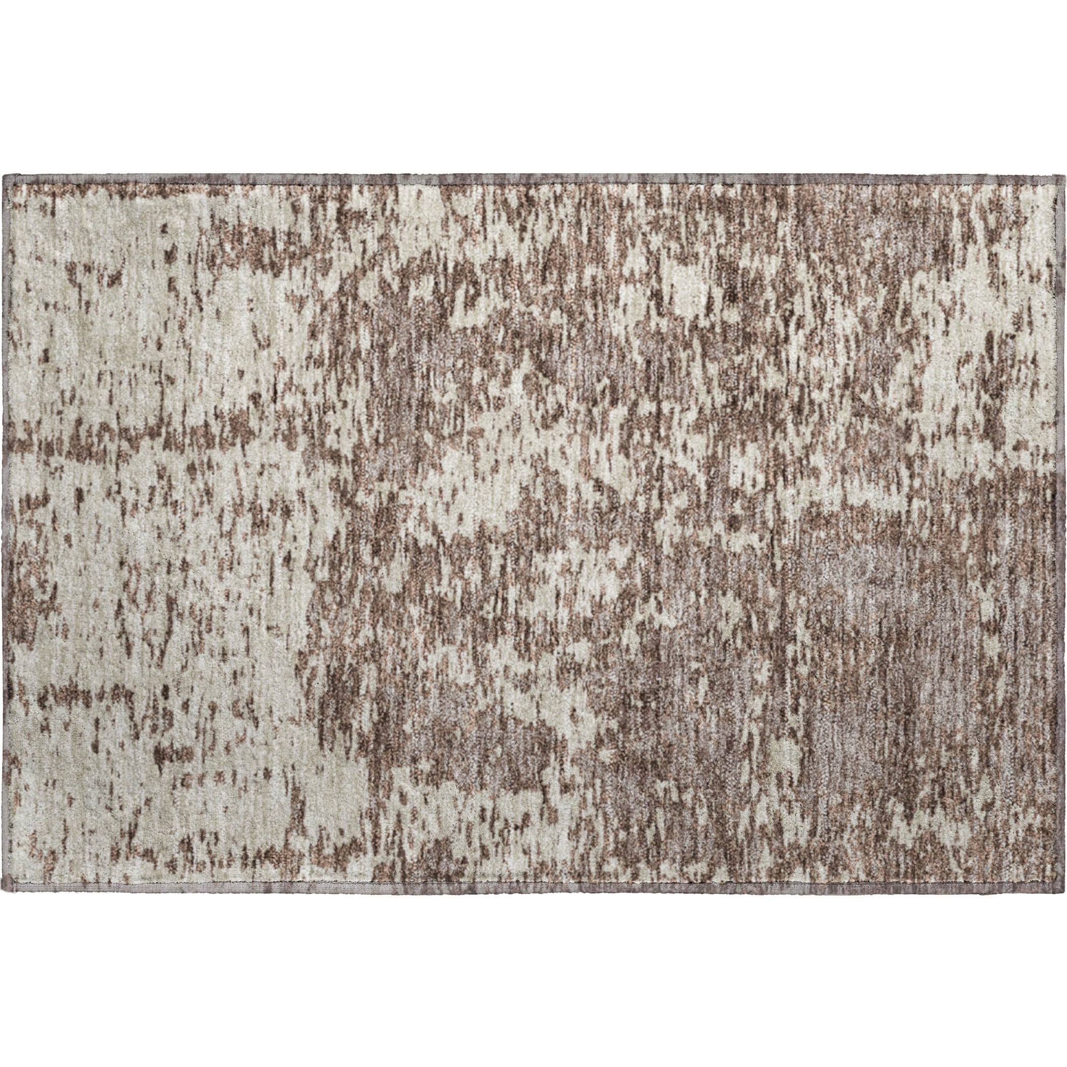 Ghent Machine Washable Transitional Brown Rug 1'8" x 2'6" #shape_Rectangle