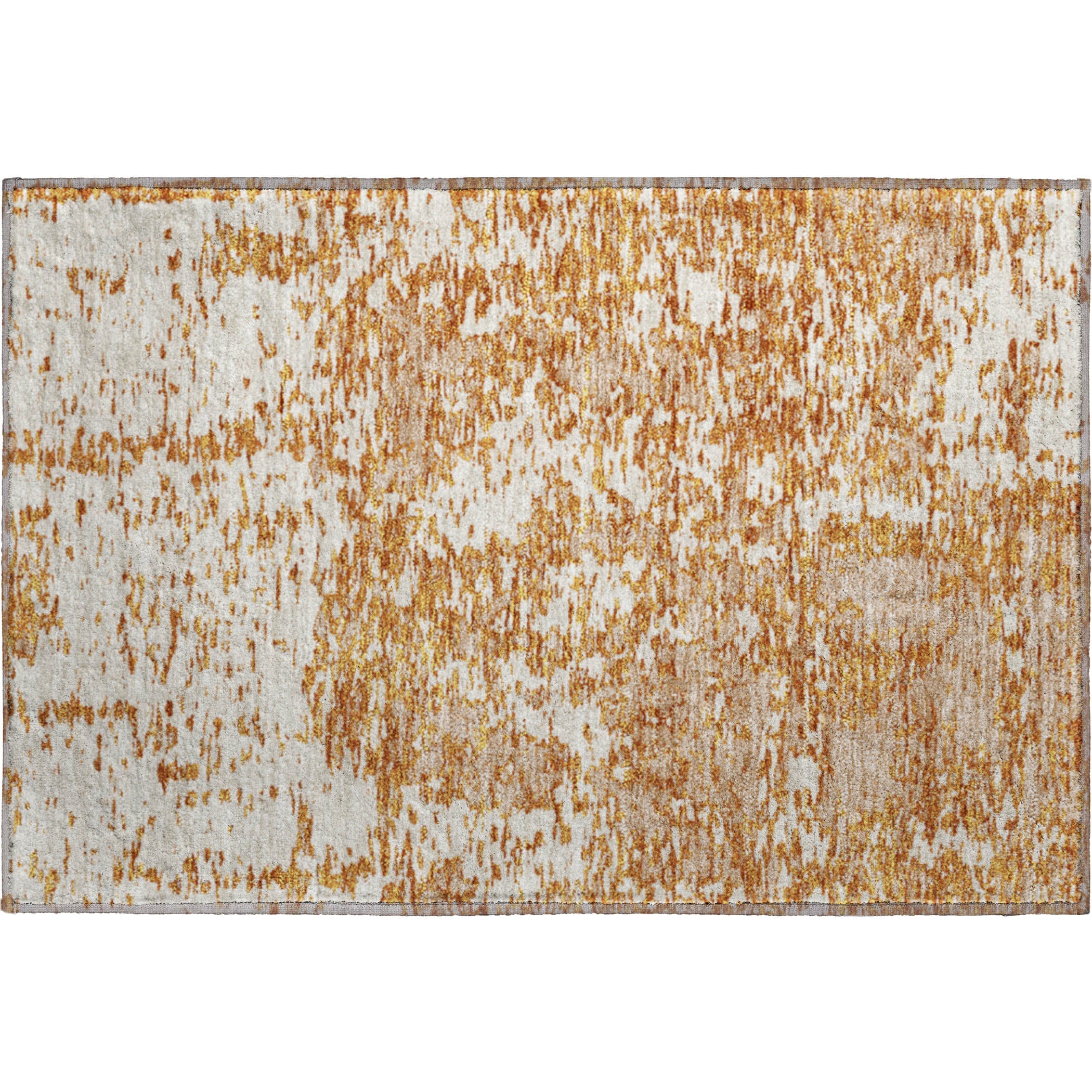 Ghent Machine Washable Transitional Copper Orange Rug 1'8" x 2'6" #shape_Rectangle