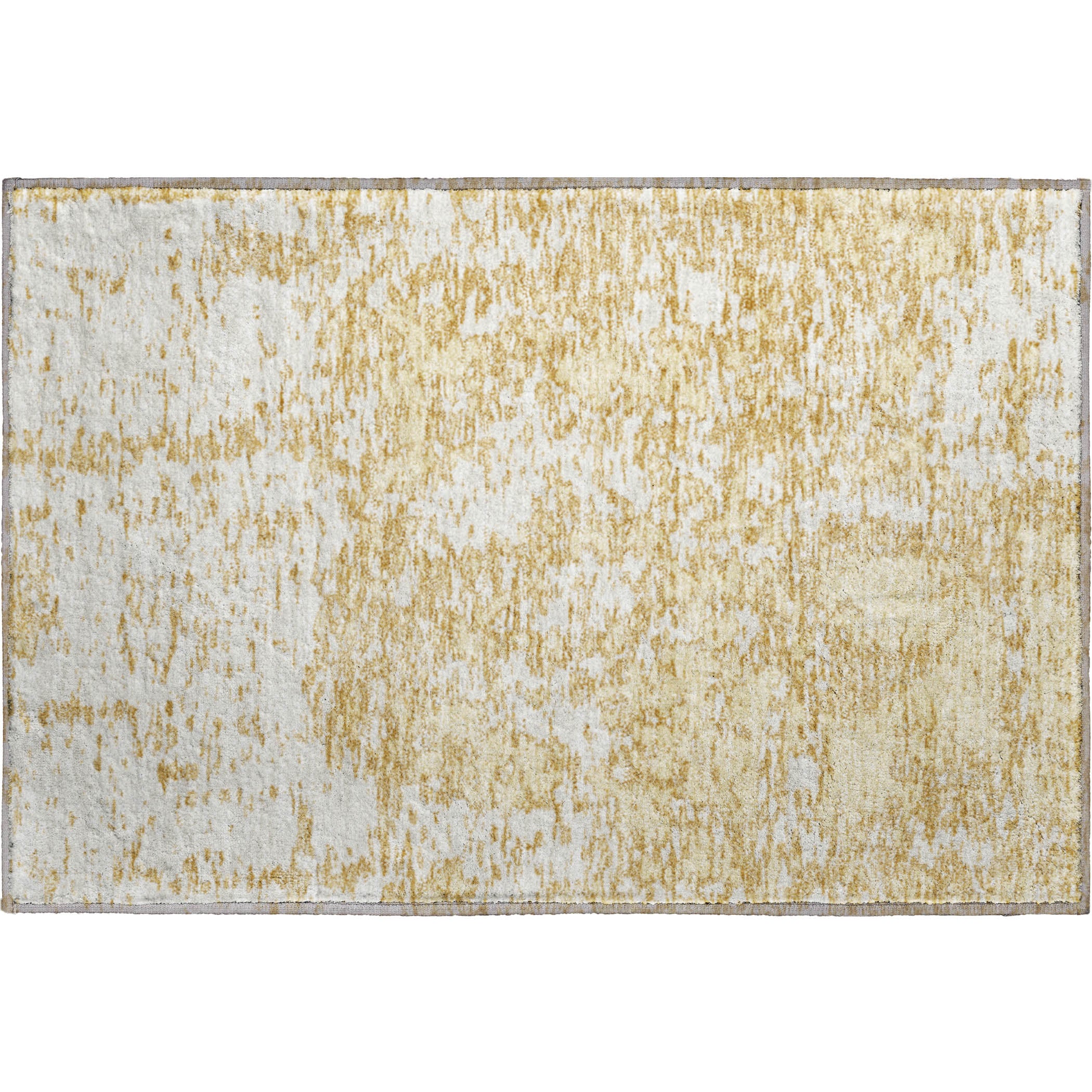 Ghent Machine Washable Transitional Gold Rug 1'8" x 2'6" #shape_Rectangle