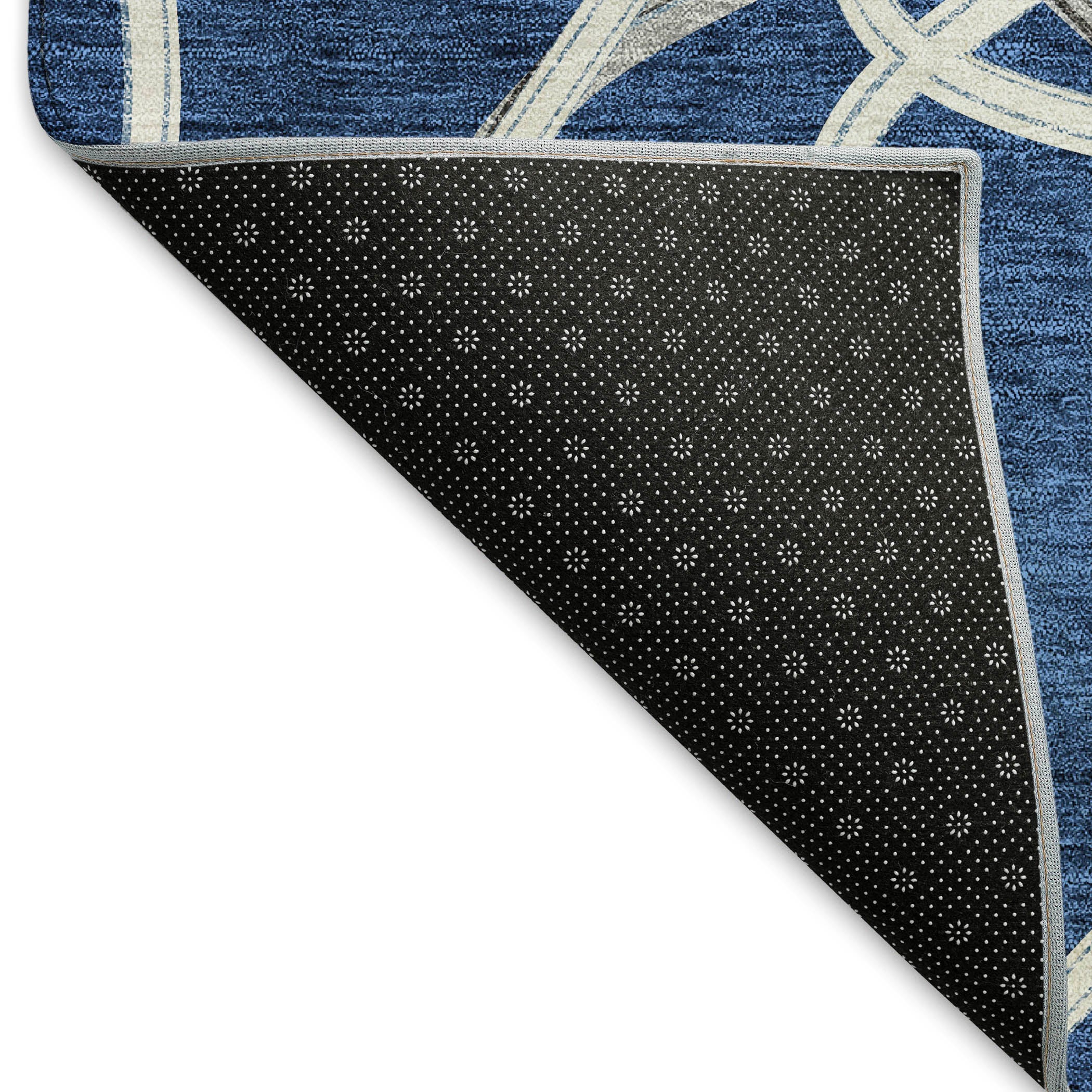 Jaipur Machine Washable Transitional Blue Rug 1'8" x 2'6" #shape_Rectangle