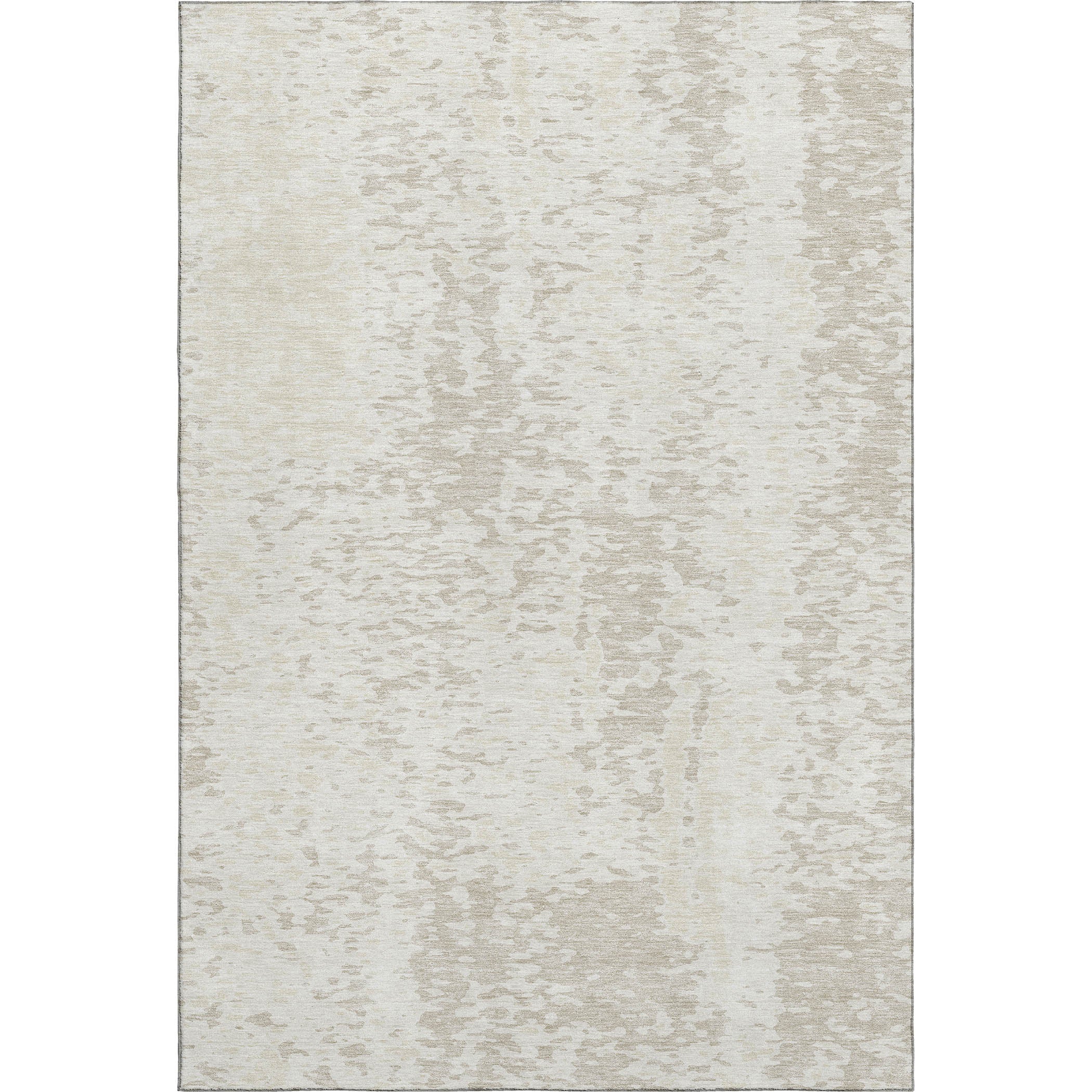 Rome Machine Washable Transitional Ivory Rug 2'6" x 3'10" #shape_Rectangle
