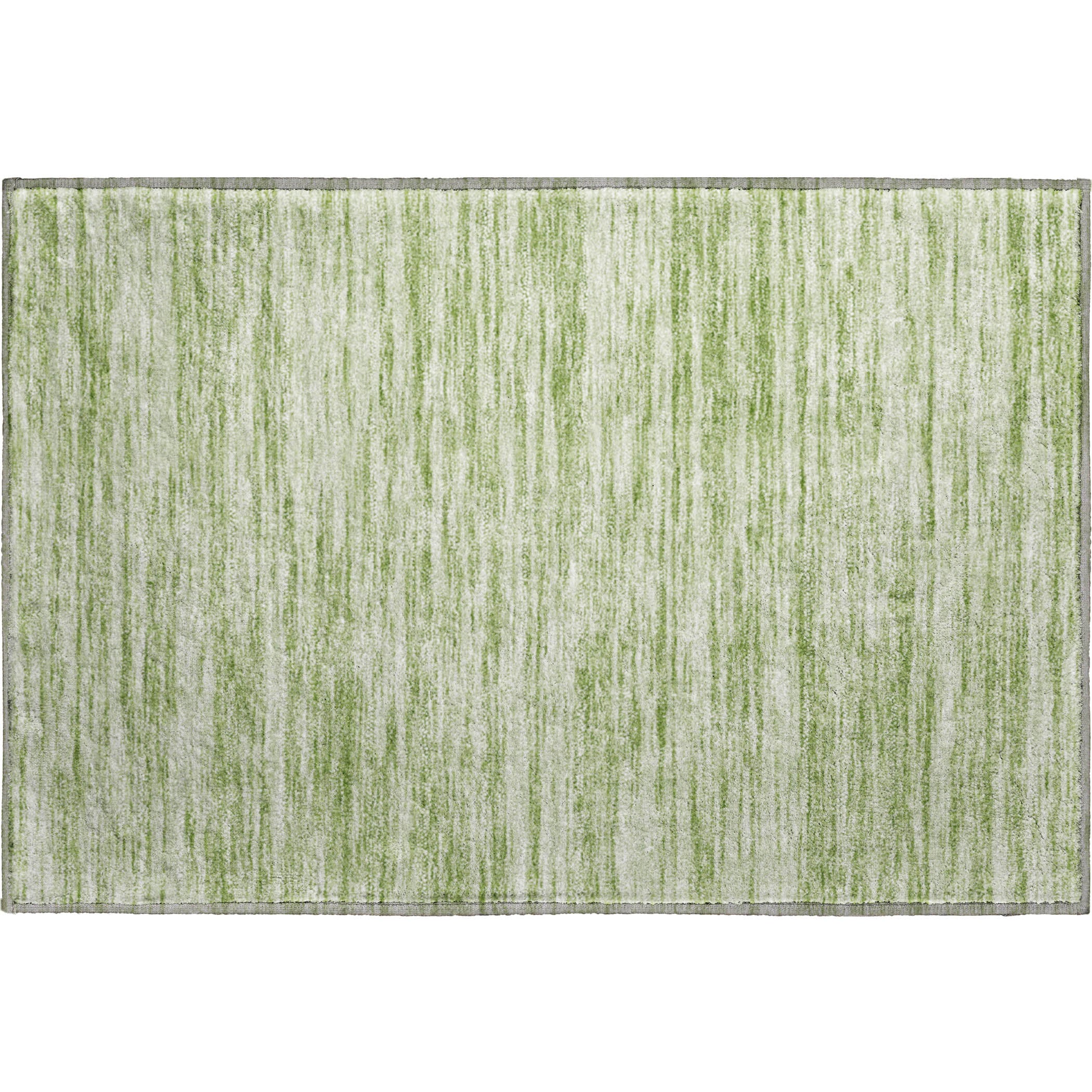 Montevideo Machine Washable Transitional Aloe Green Rug 1'8" x 2'6" #shape_Rectangle