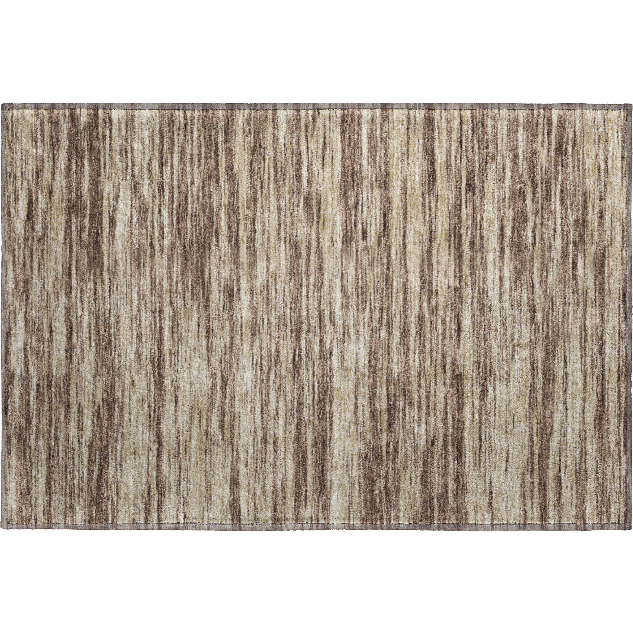 Montevideo Machine Washable Transitional Brown Rug 1'8" x 2'6" #shape_Rectangle