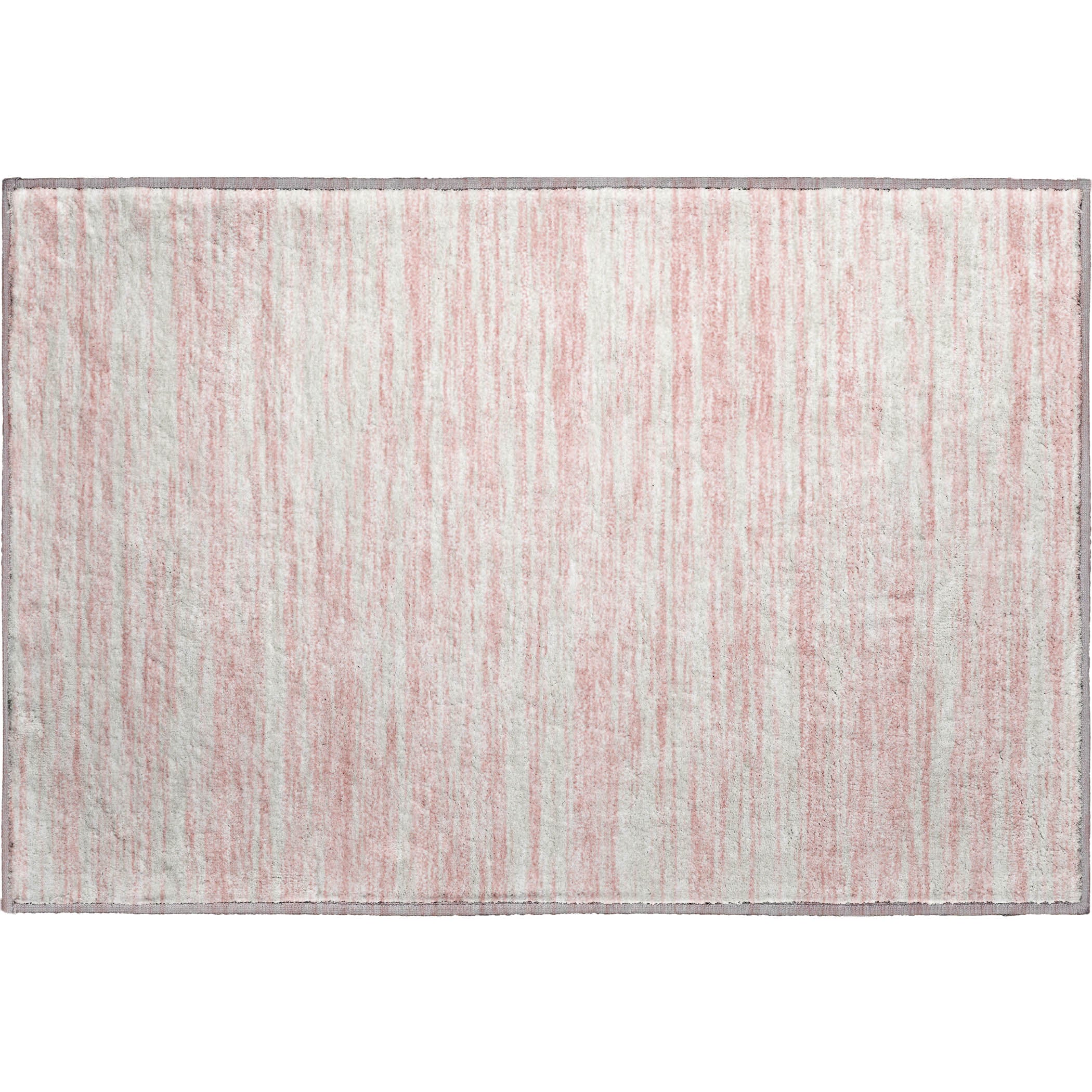 Montevideo Machine Washable Transitional Pink Rug 1'8" x 2'6" #shape_Rectangle