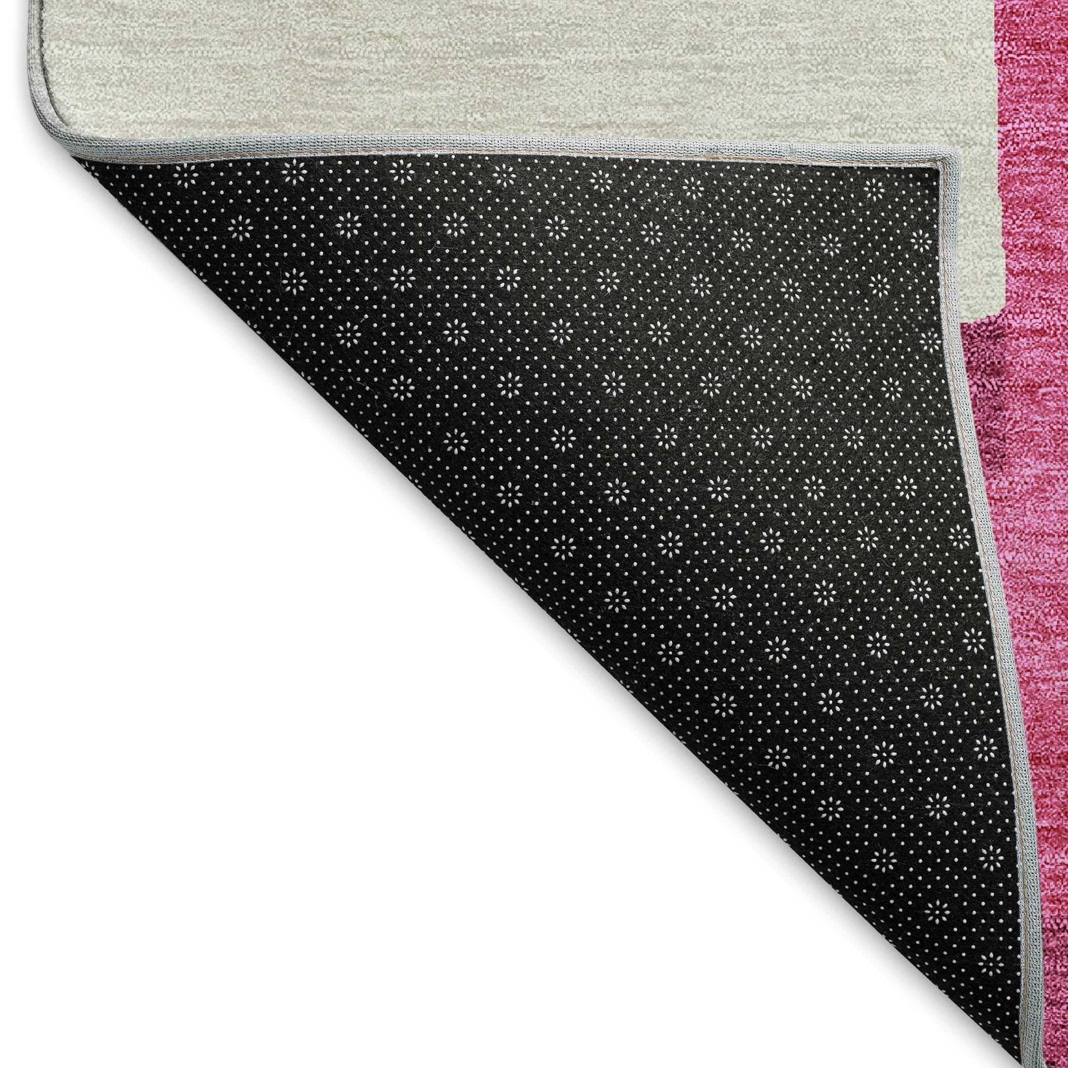 Salzburg Machine Washable Transitional Pink Rug 1'8" x 2'6" #shape_Rectangle