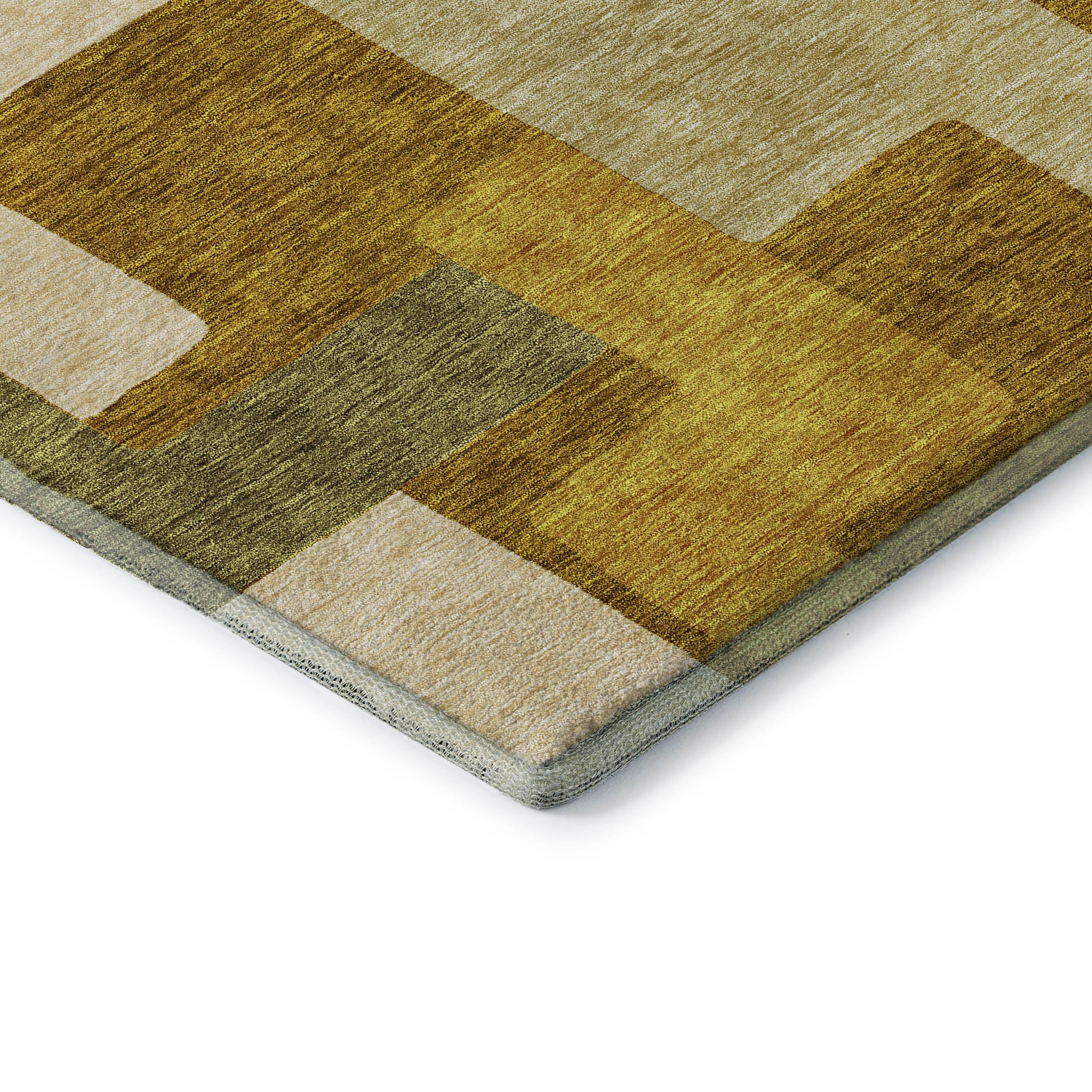 Salzburg Machine Washable Transitional Wheat Gold Rug 1'8" x 2'6" #shape_Rectangle