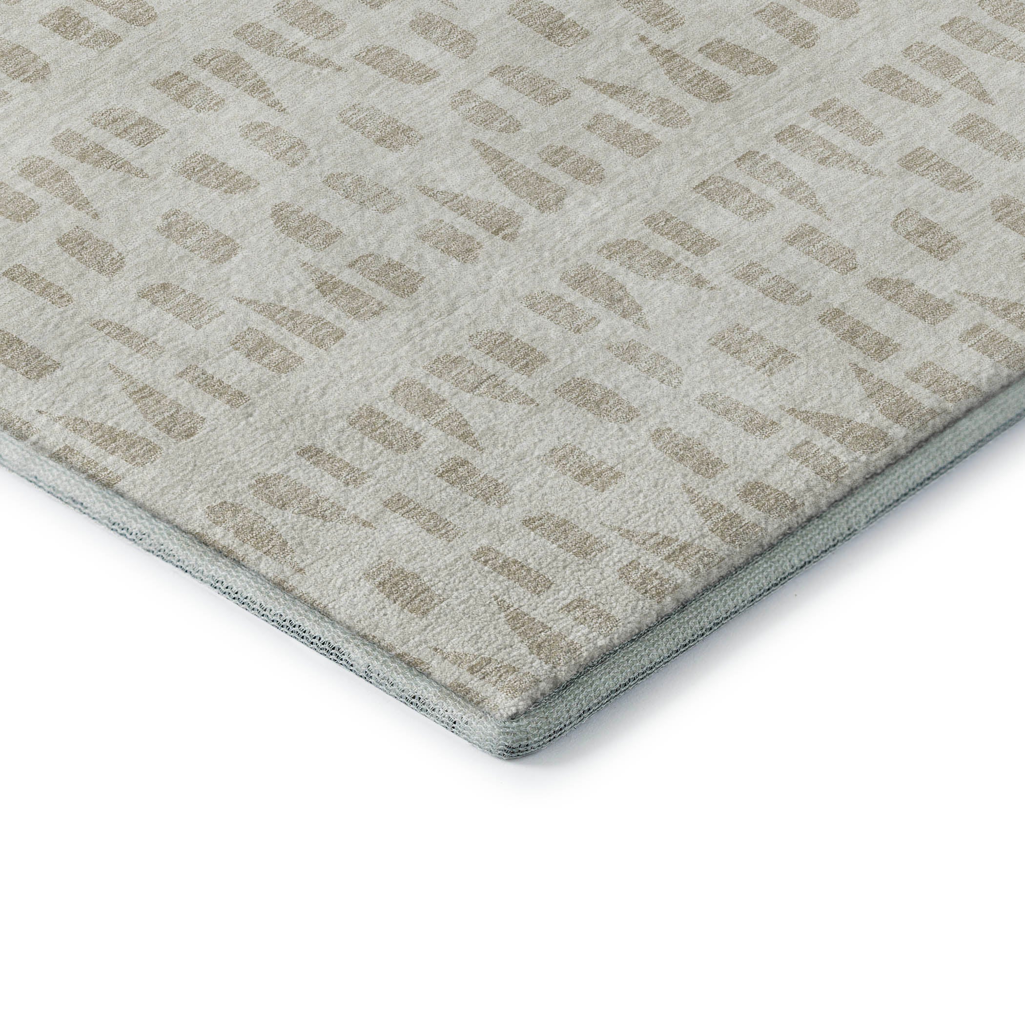 Kathmandu Machine Washable Transitional Ivory Rug 1'8" x 2'6" #shape_Rectangle