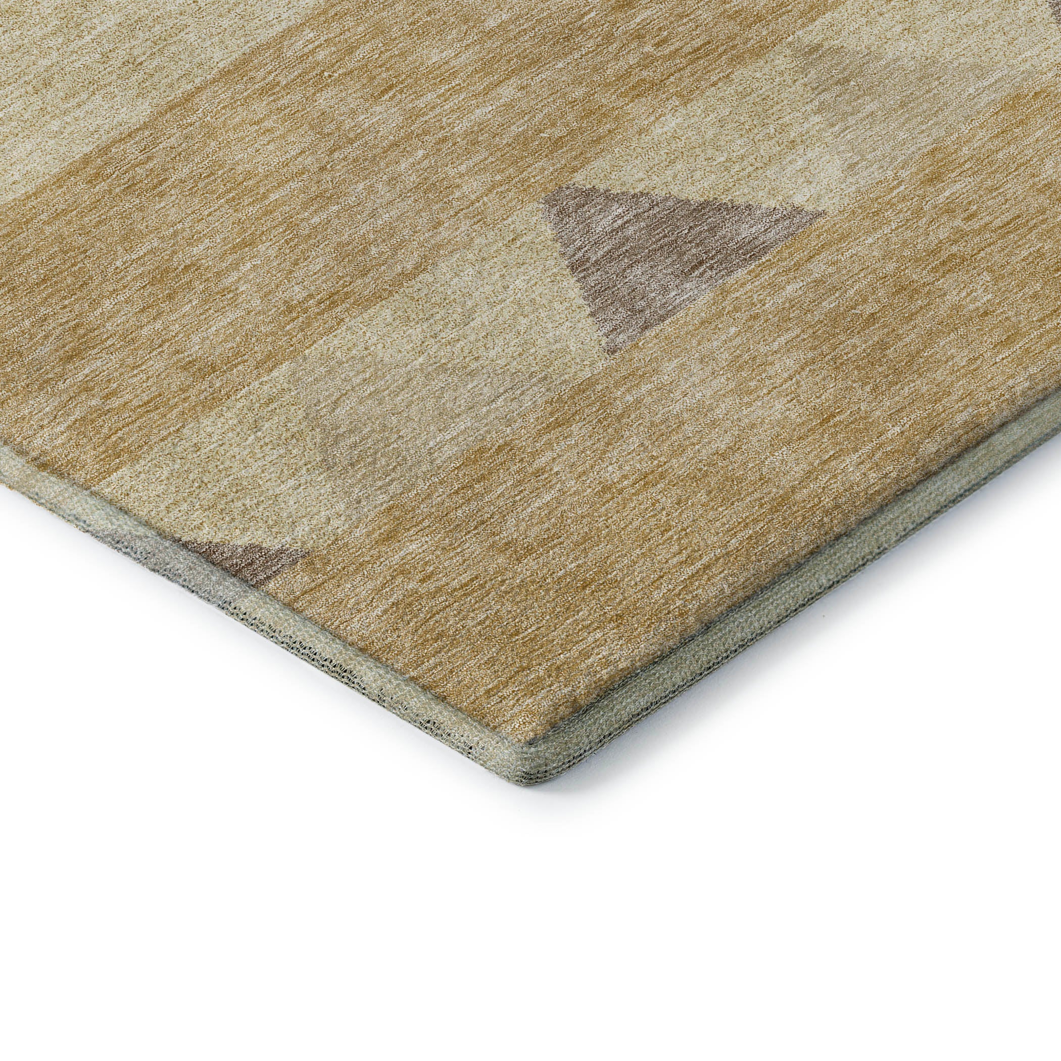 Kotor Machine Washable Transitional Gold Rug 1'8" x 2'6" #shape_Rectangle