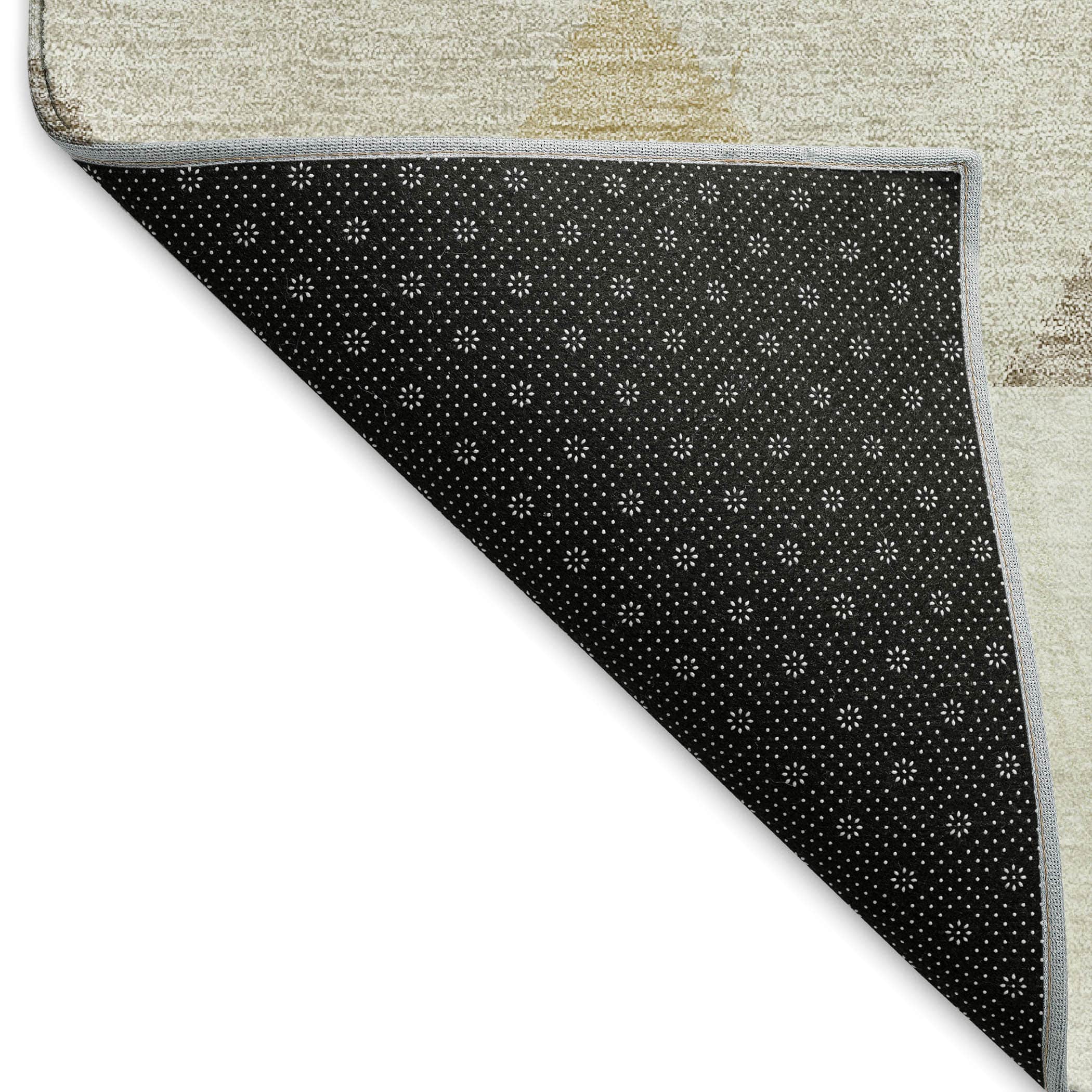 Kotor Machine Washable Transitional Ivory Rug 1'8" x 2'6" #shape_Rectangle