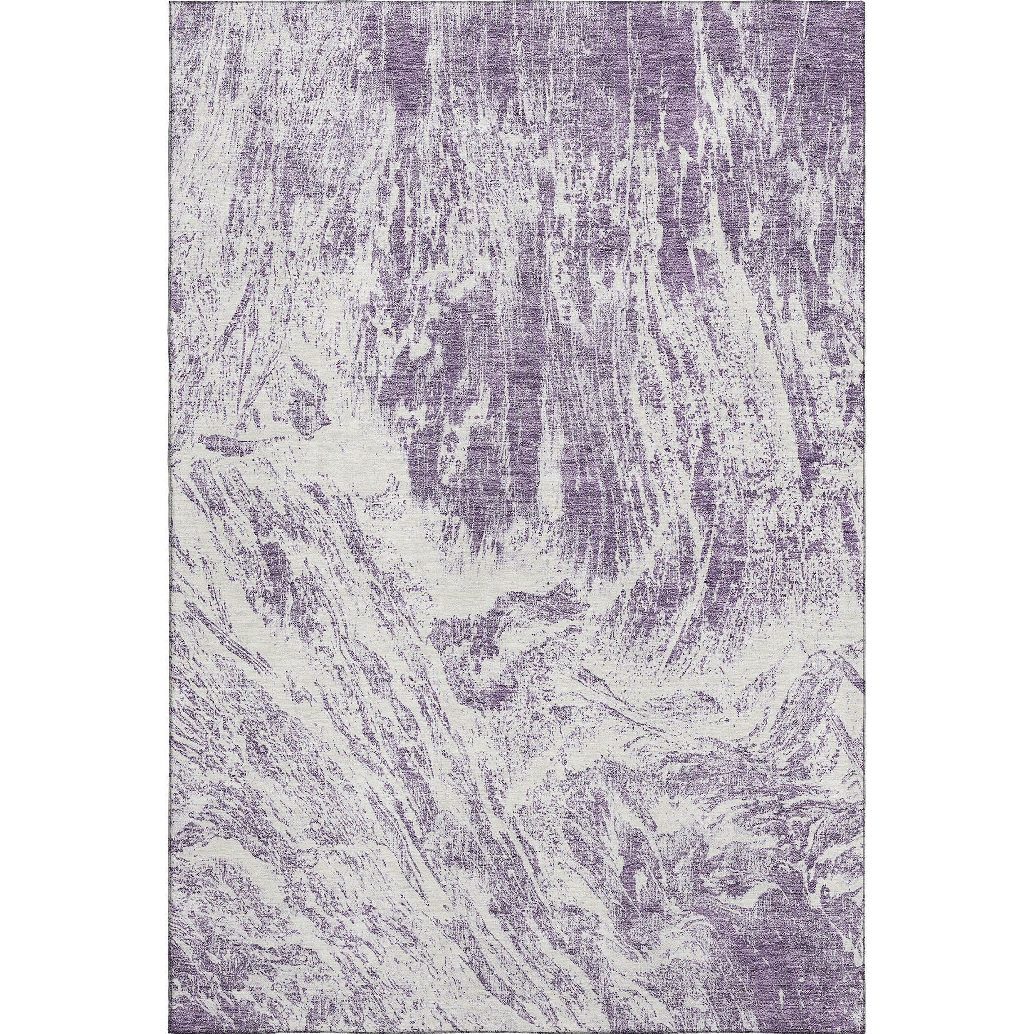 Oaxaca Machine Washable Transitional Purple Rug 2'6" x 3'10" #shape_Rectangle