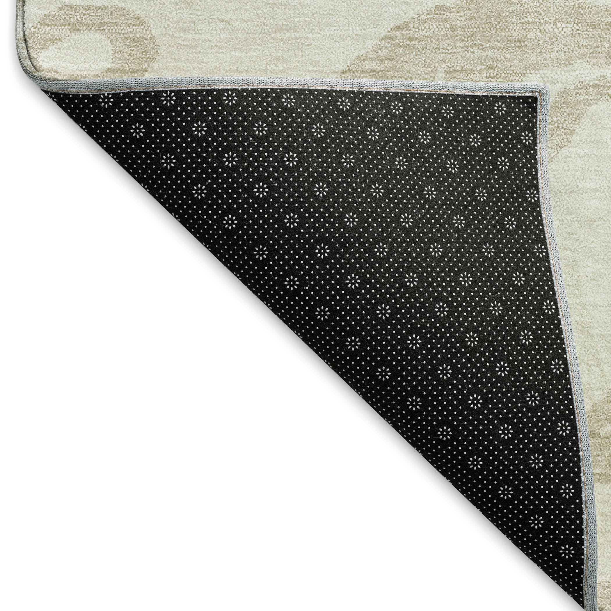 Lisbon Machine Washable Transitional Ivory Rug 1'8" x 2'6" #shape_Rectangle