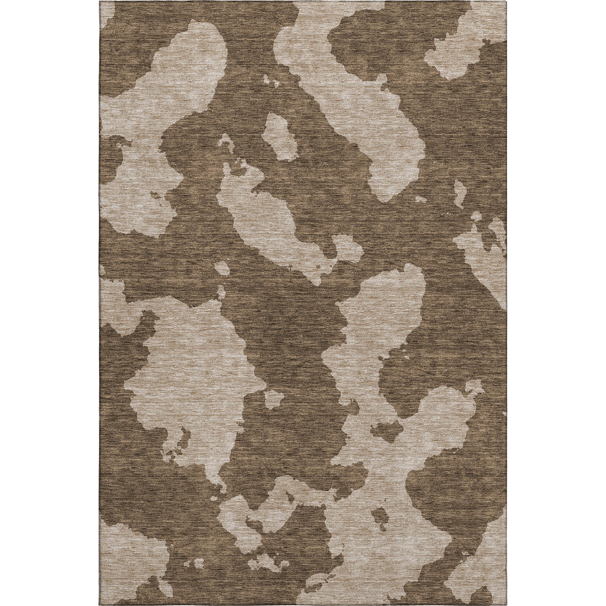 Lima Machine Washable Transitional Brown Rug 2'6" x 3'10" #shape_Rectangle