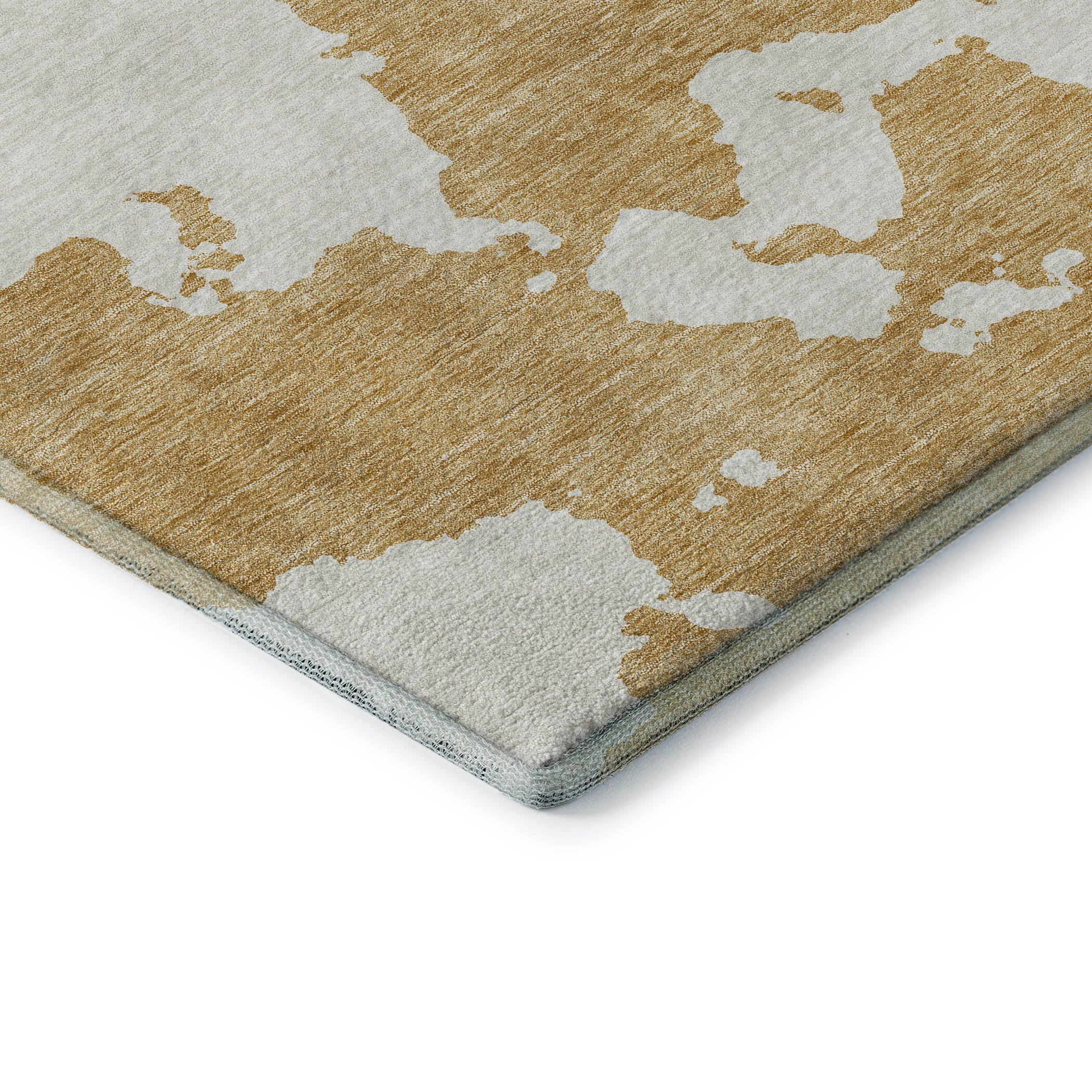 Lima Machine Washable Transitional Gold Rug 1'8" x 2'6" #shape_Rectangle