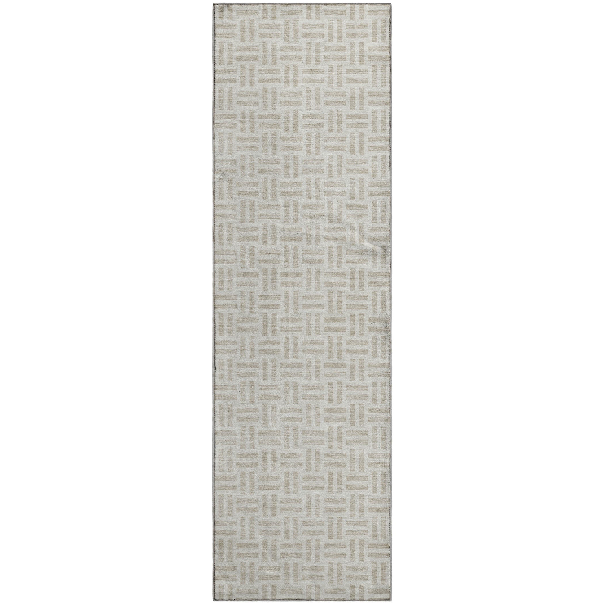 Tbilisi Machine Washable Transitional Ivory Rug 2'3" x 7'6" #shape_Runner