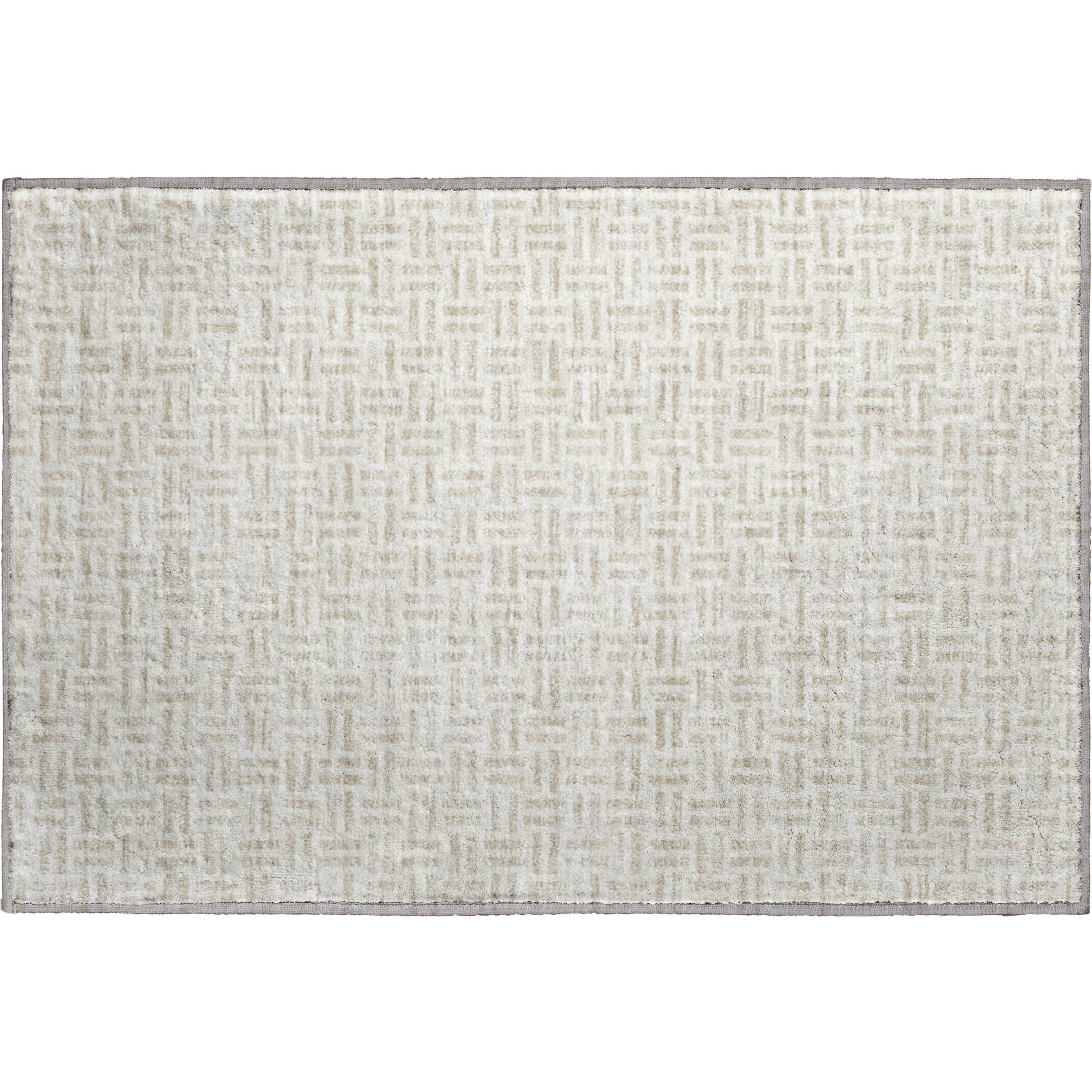 Tbilisi Machine Washable Transitional Ivory Rug 1'8" x 2'6" #shape_Rectangle
