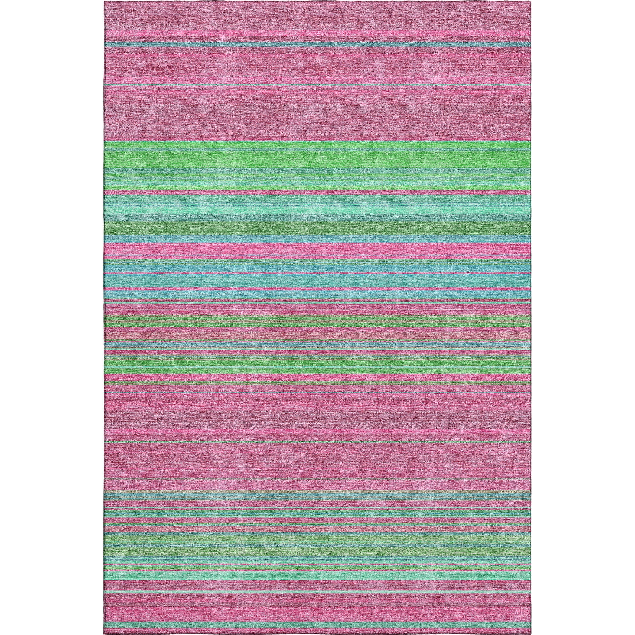 Santorini Machine Washable Transitional Blush Pink Rug 2'6" x 3'10" #shape_Rectangle