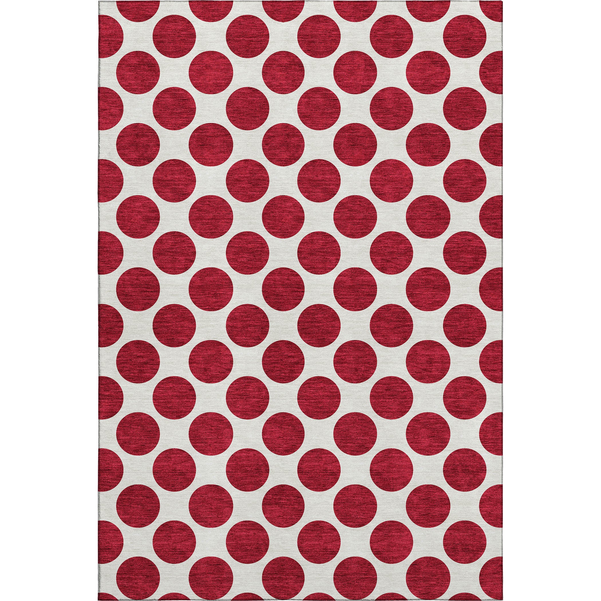 Jaipur Machine Washable Transitional Red Rug 2'6" x 3'10" #shape_Rectangle