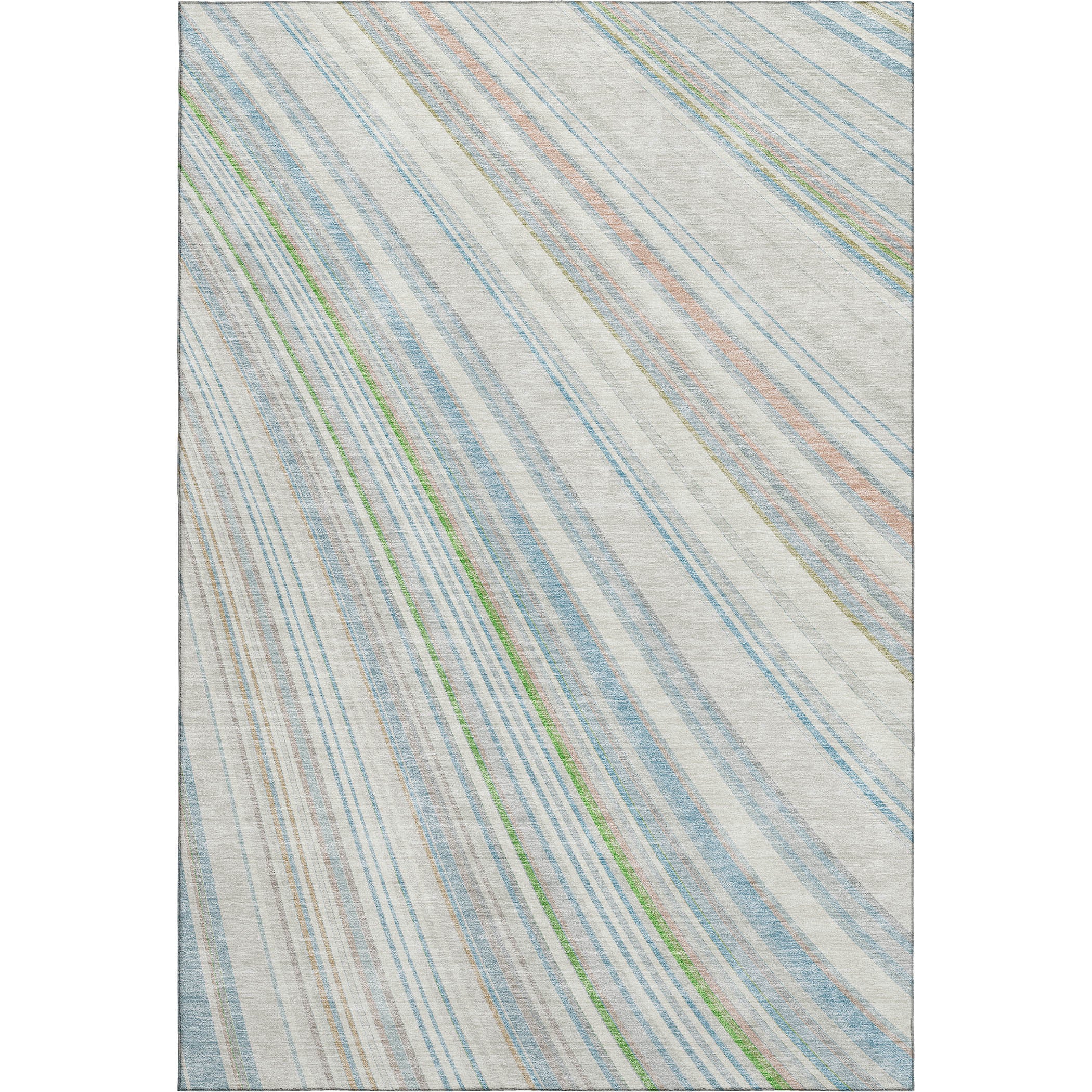 Chiang Mai Machine Washable Transitional Ivory Rug 2'6" x 3'10" #shape_Rectangle