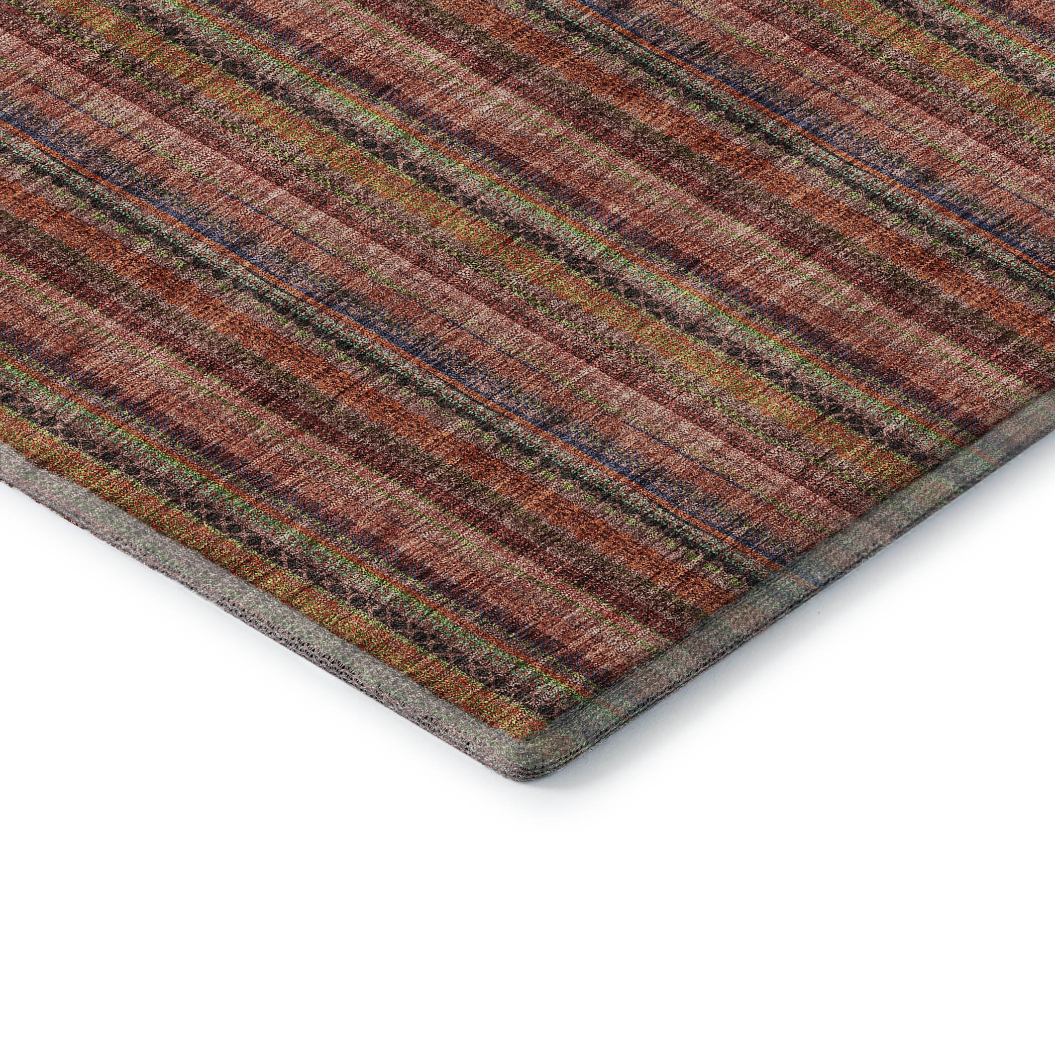Ghent Machine Washable Transitional Blush Pink Rug 1'8" x 2'6" #shape_Rectangle