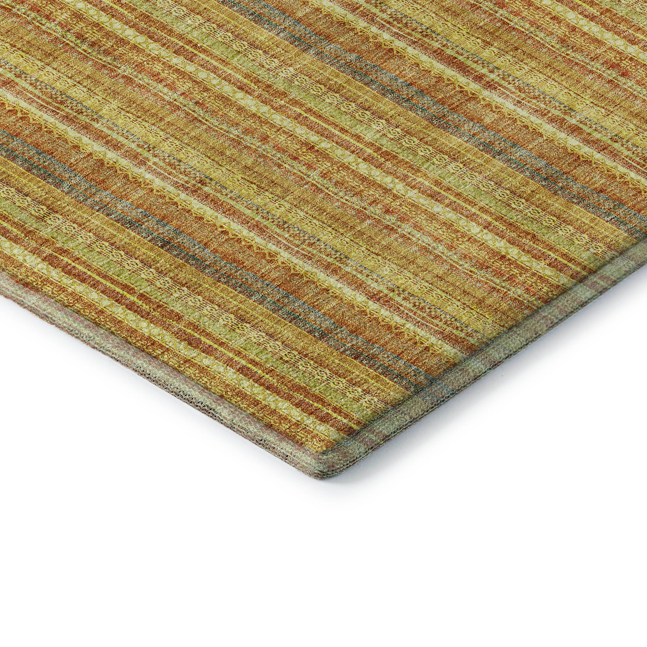 Ghent Machine Washable Transitional Honey Gold Rug 1'8" x 2'6" #shape_Rectangle