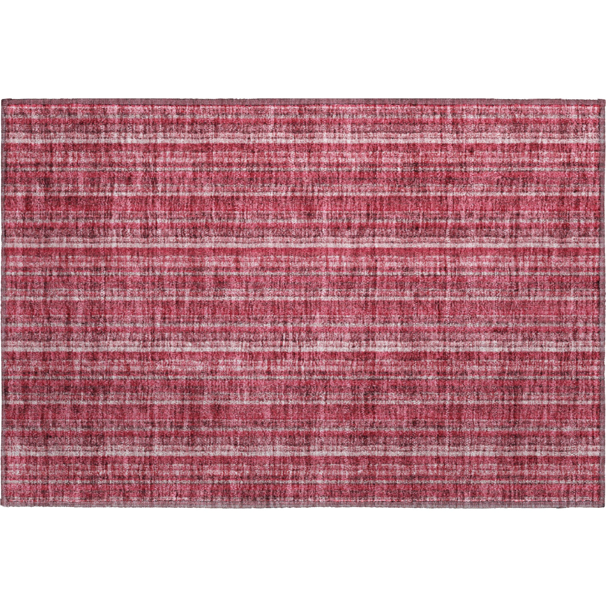Ghent Machine Washable Transitional Pink Rug 1'8" x 2'6" #shape_Rectangle