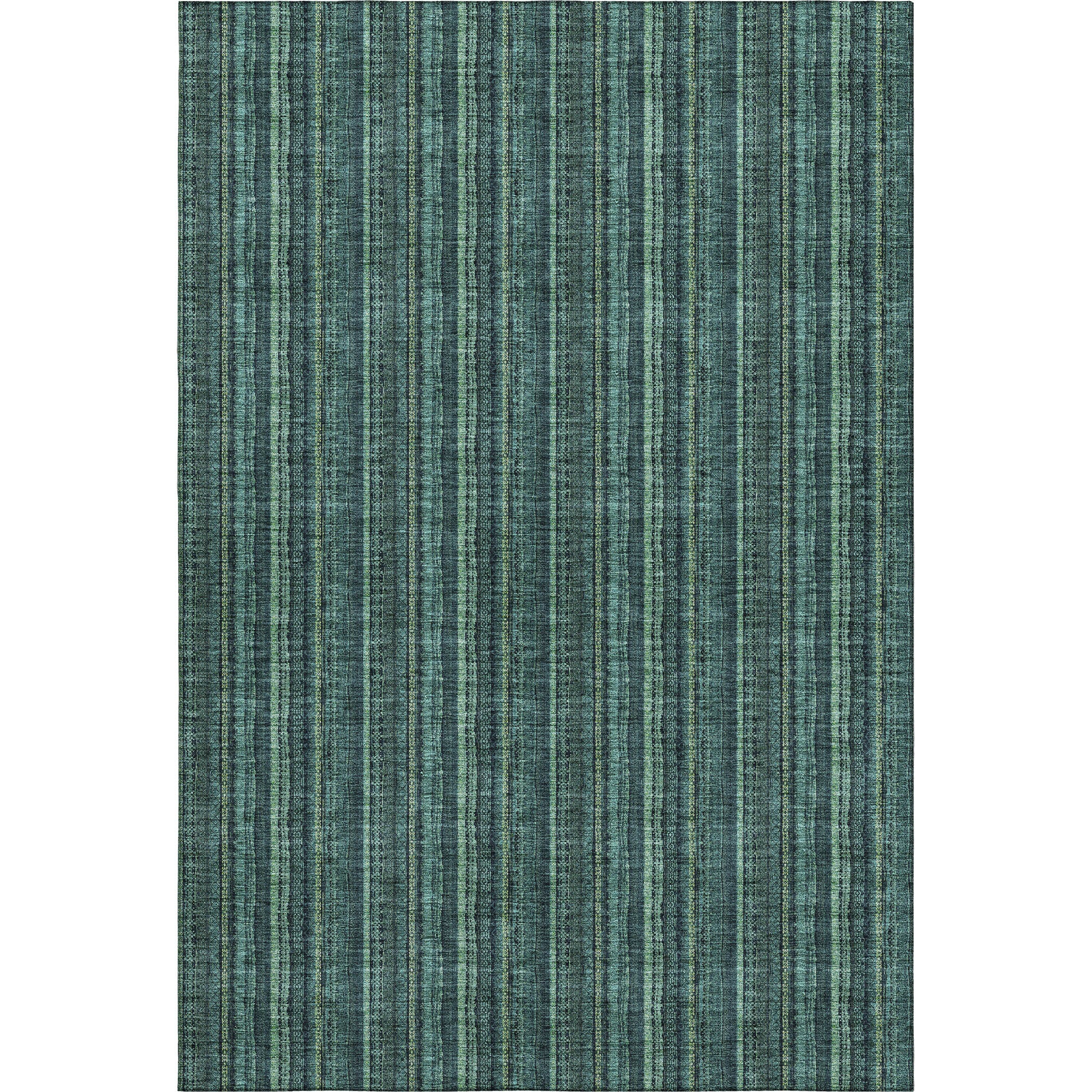 Ghent Machine Washable Transitional Teal Rug 2'6" x 3'10" #shape_Rectangle