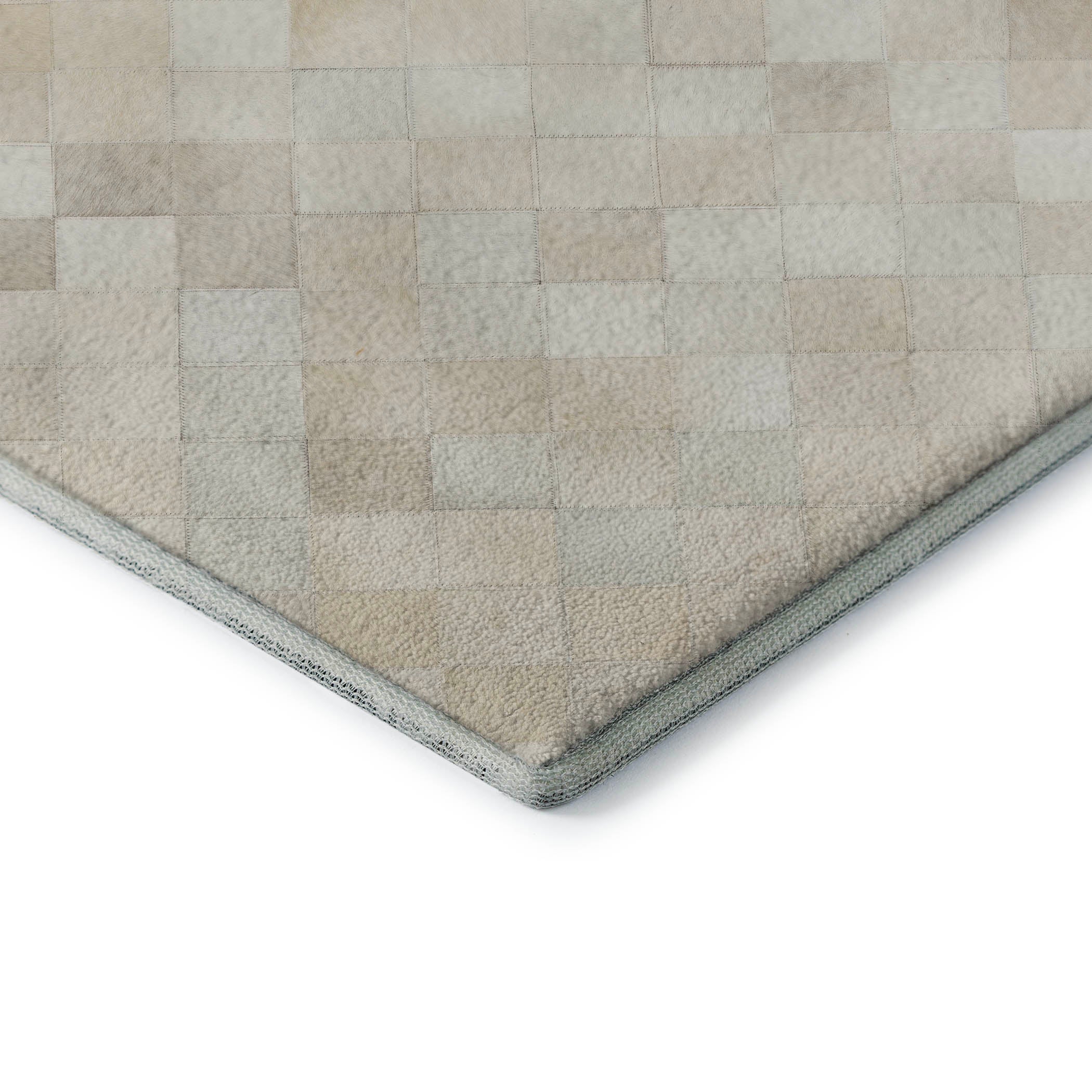 Nairobi Machine Washable Cowhide Ivory Rug 1'8" x 2'6" #shape_Rectangle