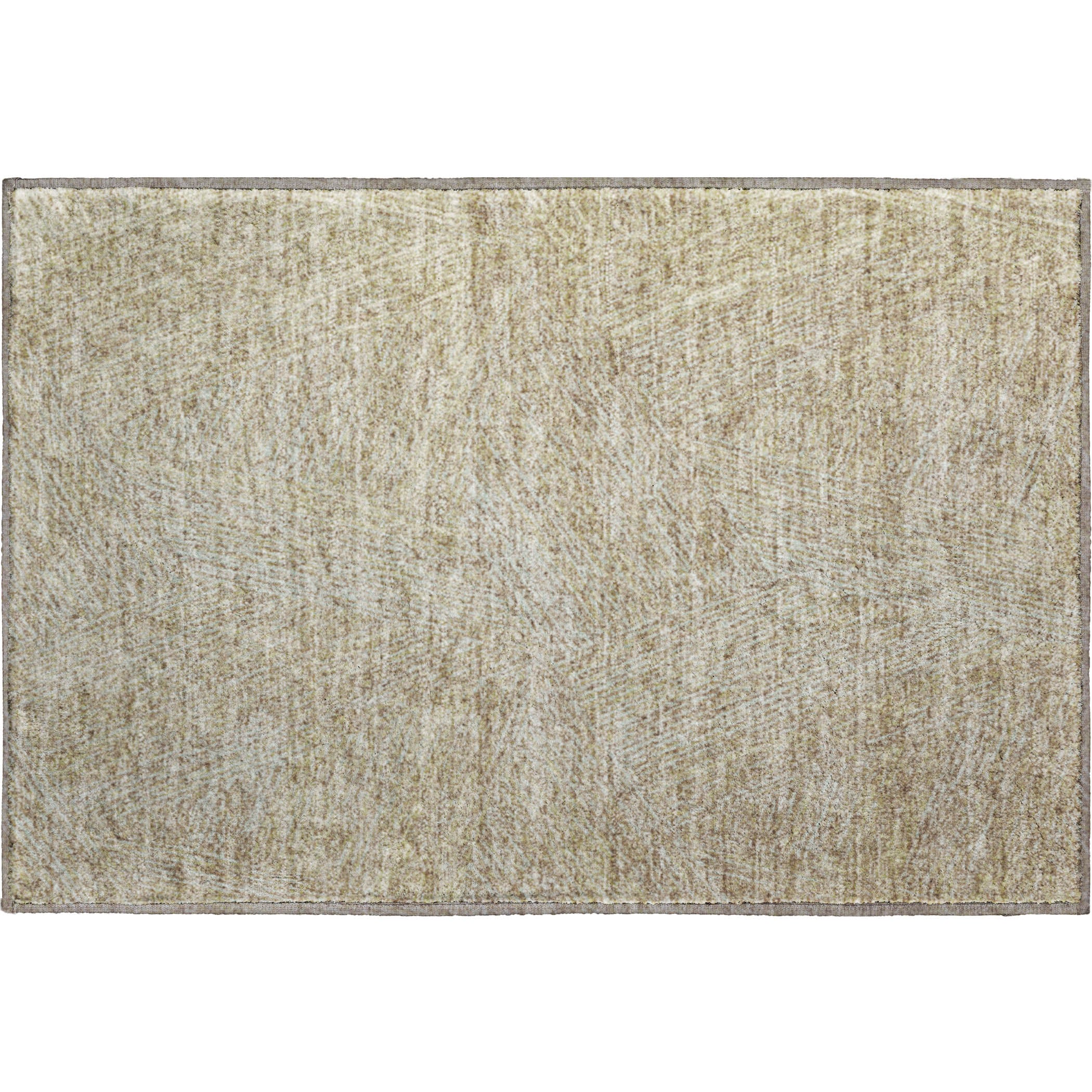 Lisbon Machine Washable Transitional Putty Ivory Rug 1'8" x 2'6" #shape_Rectangle