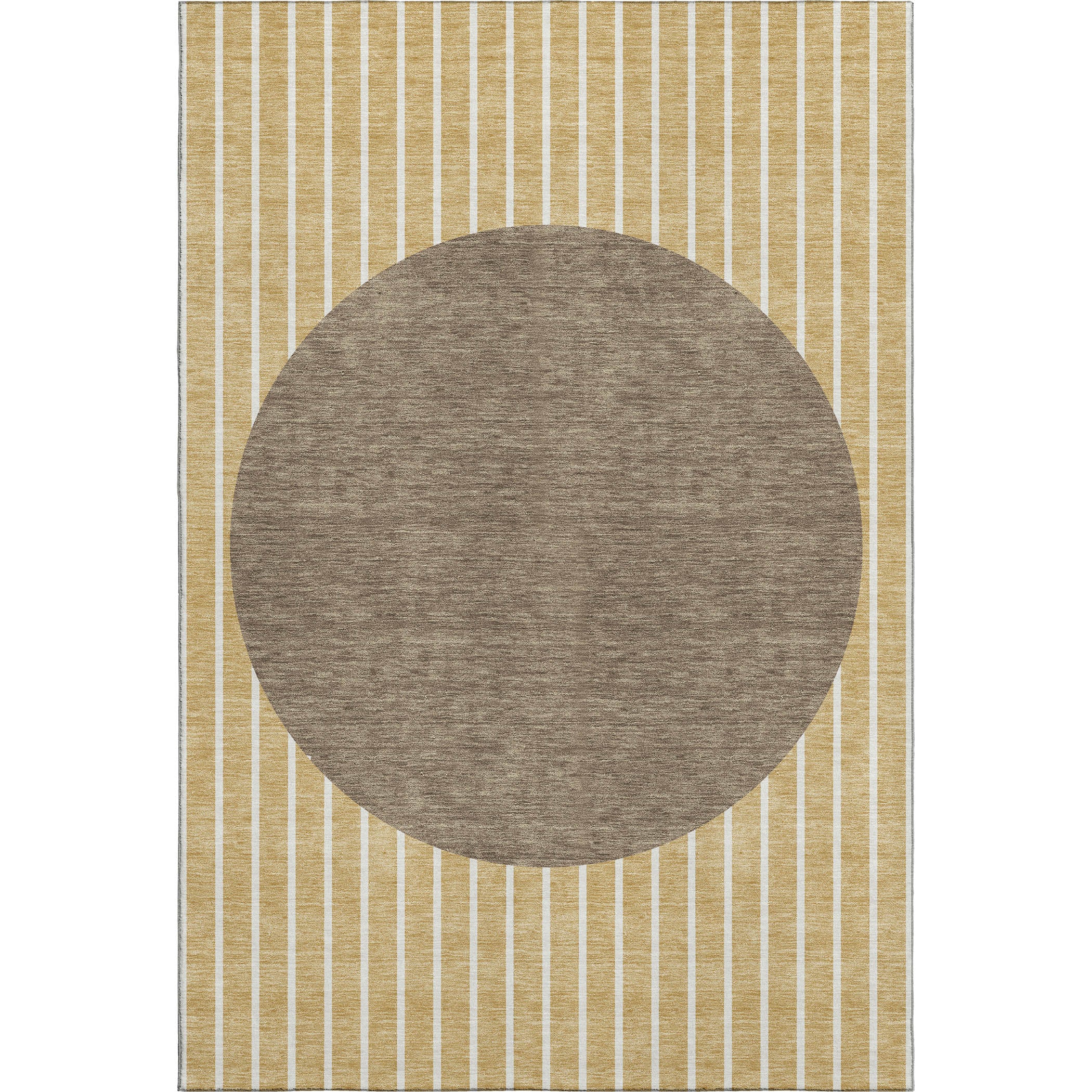 Sintra Machine Washable Transitional Wheat Gold Rug 2'6" x 3'10" #shape_Rectangle