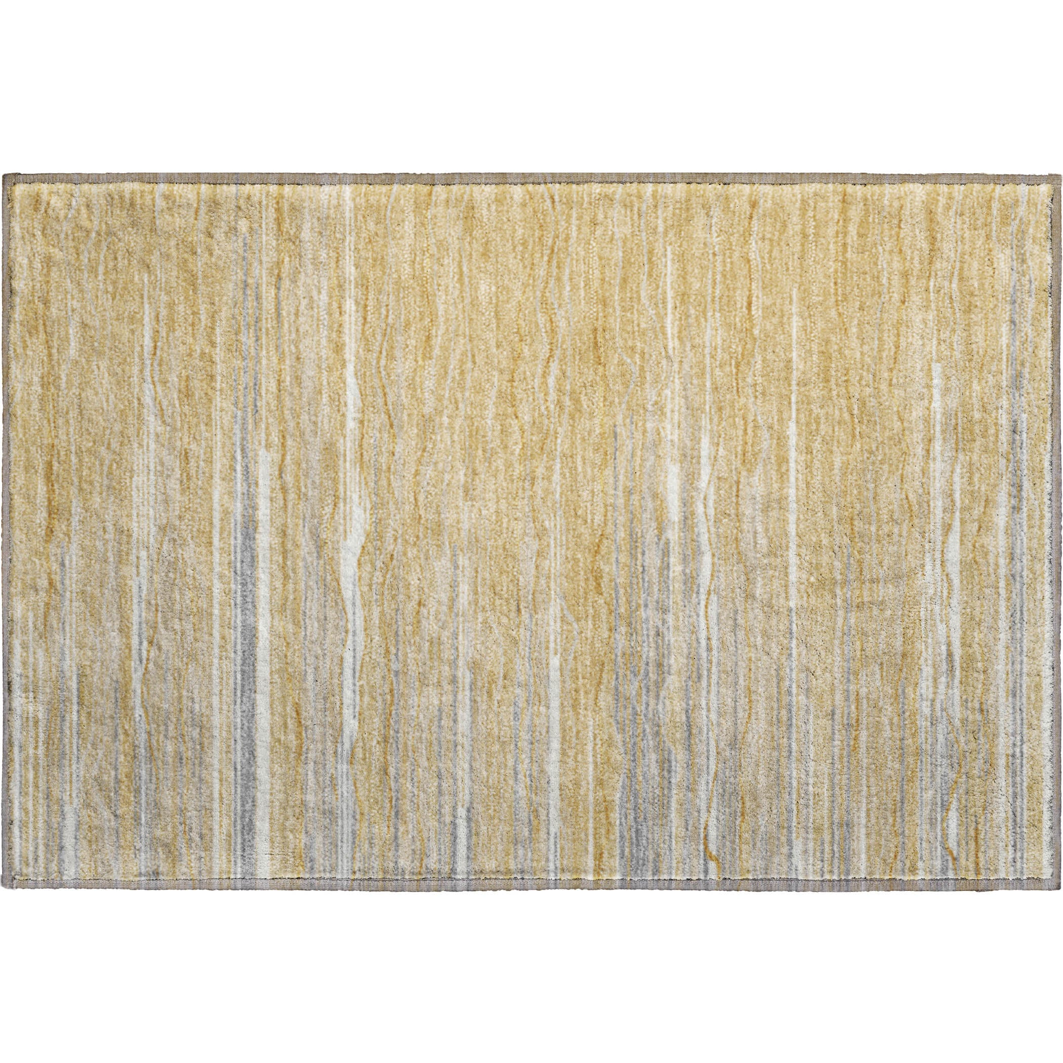 Jaipur Machine Washable Transitional Gold Rug 1'8" x 2'6" #shape_Rectangle