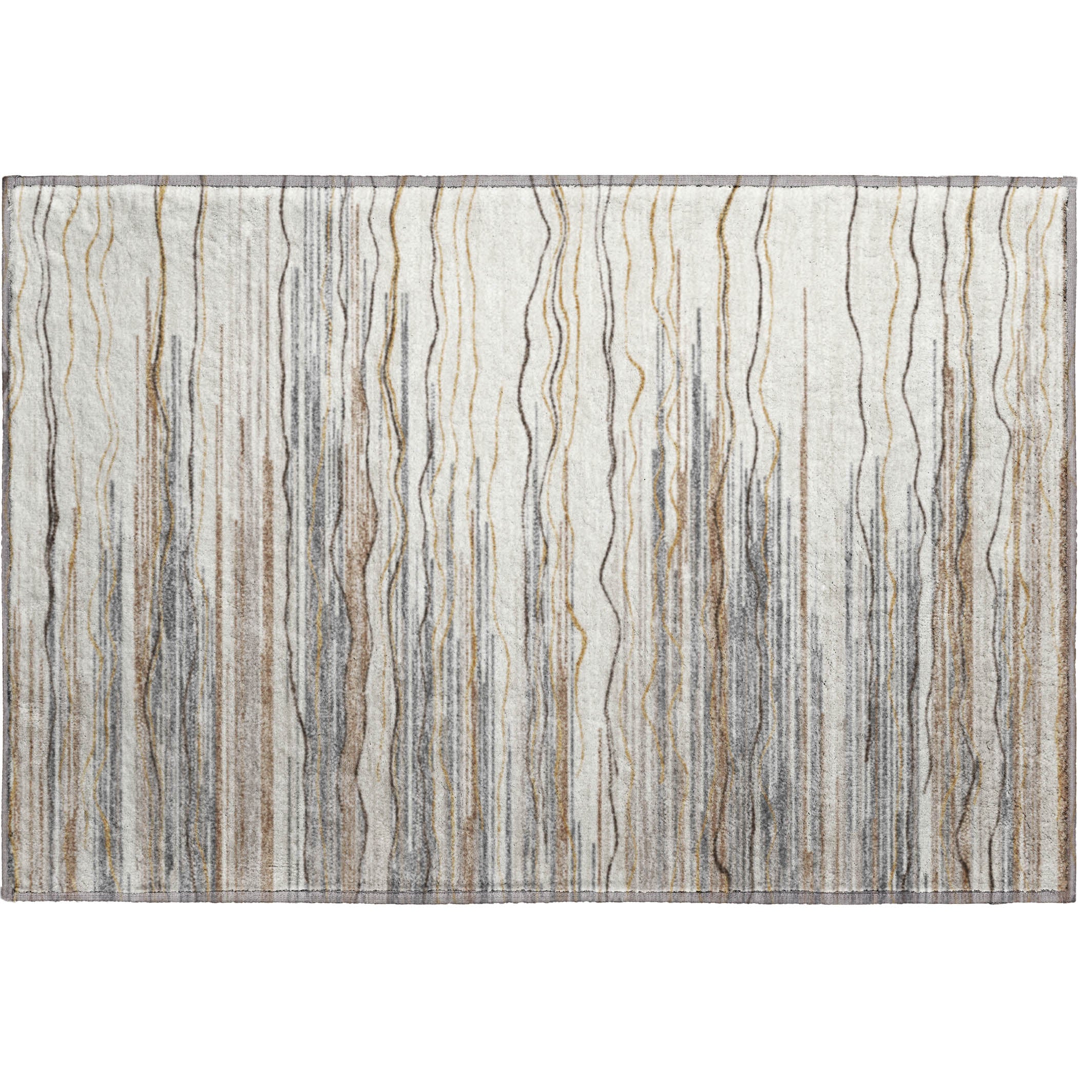 Jaipur Machine Washable Transitional Ivory Rug 1'8" x 2'6" #shape_Rectangle