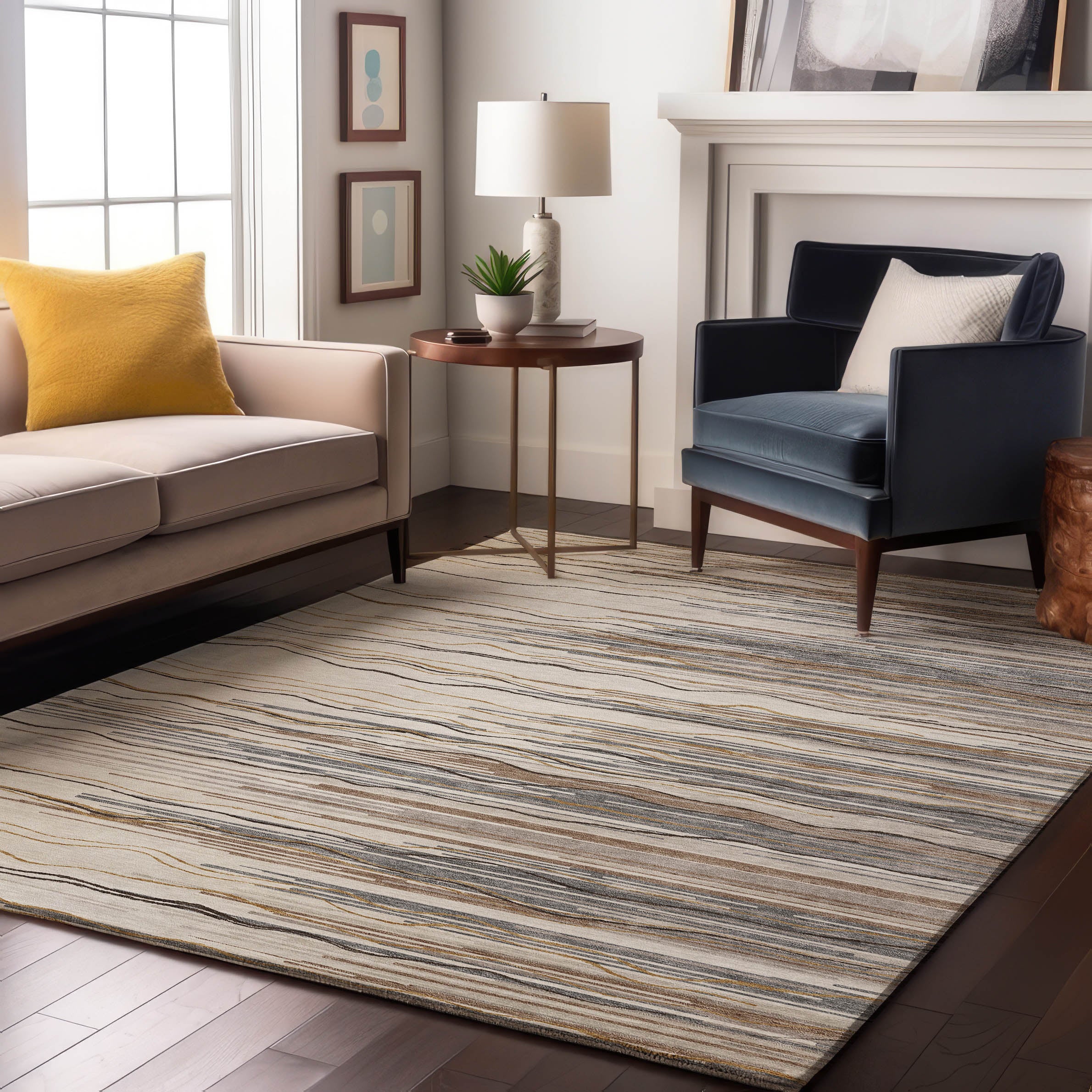 Jaipur Machine Washable Transitional Ivory Rug 2'6" x 3'10" #shape_Rectangle