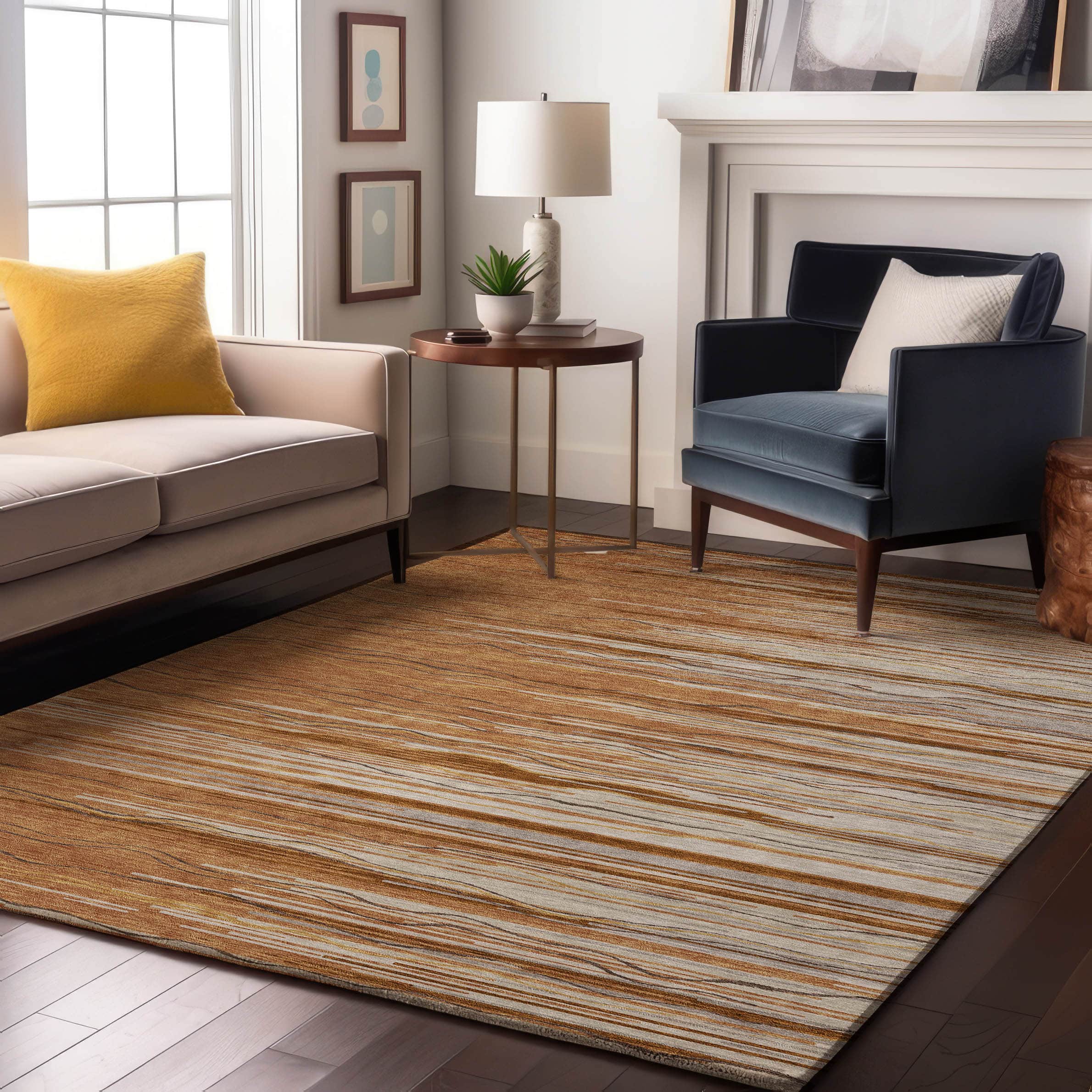 Jaipur Machine Washable Transitional Paprika Orange Rug 2'6" x 3'10" #shape_Rectangle