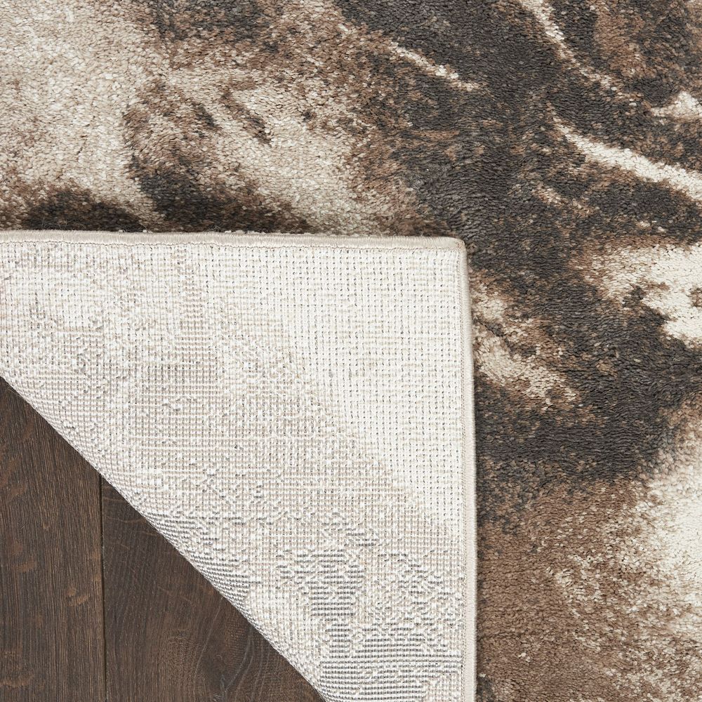 American Manor AMR03 Ivory Mocha Rug #color_ivory mocha