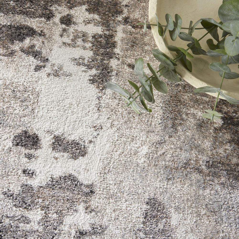 American Manor AMR04 Ivory/Mocha Rug #color_ivory/mocha