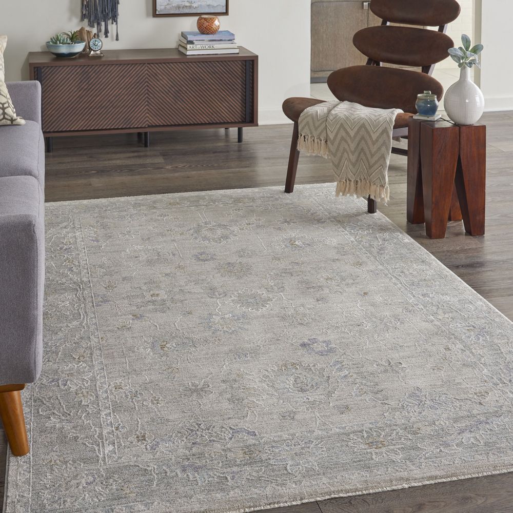 Asher ASR03 Lt Grey Rugs #color_lt grey