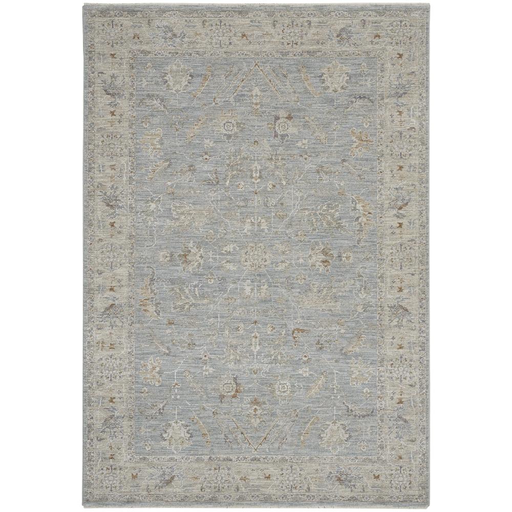 Asher ASR05 Blue Rugs #color_blue