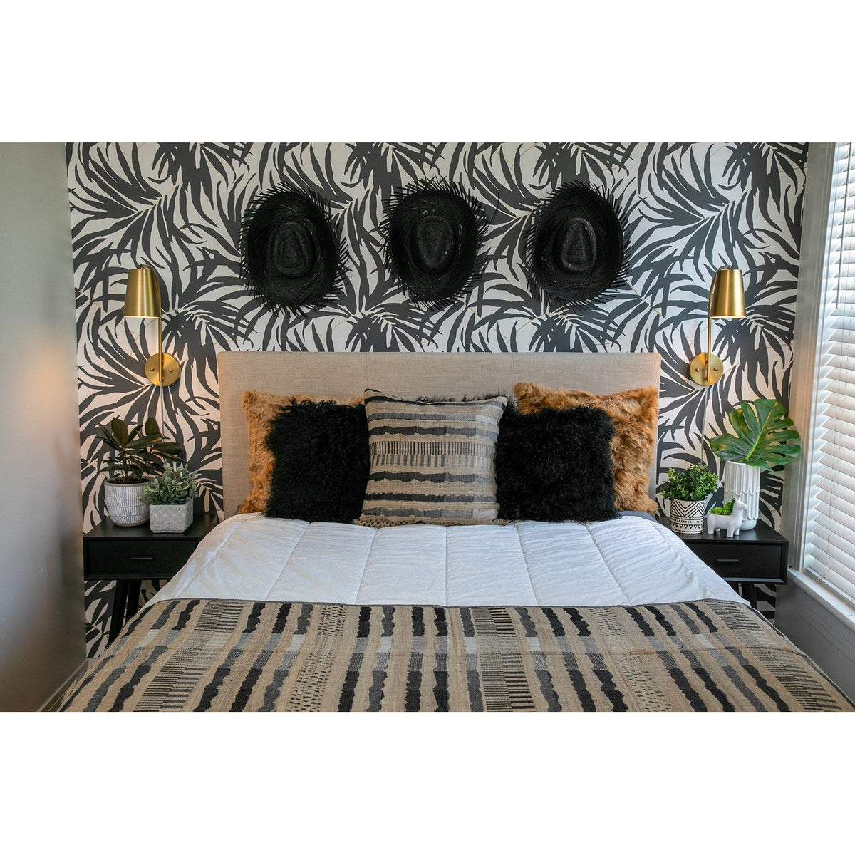 Wool/silk Cushion Safari Multi 2