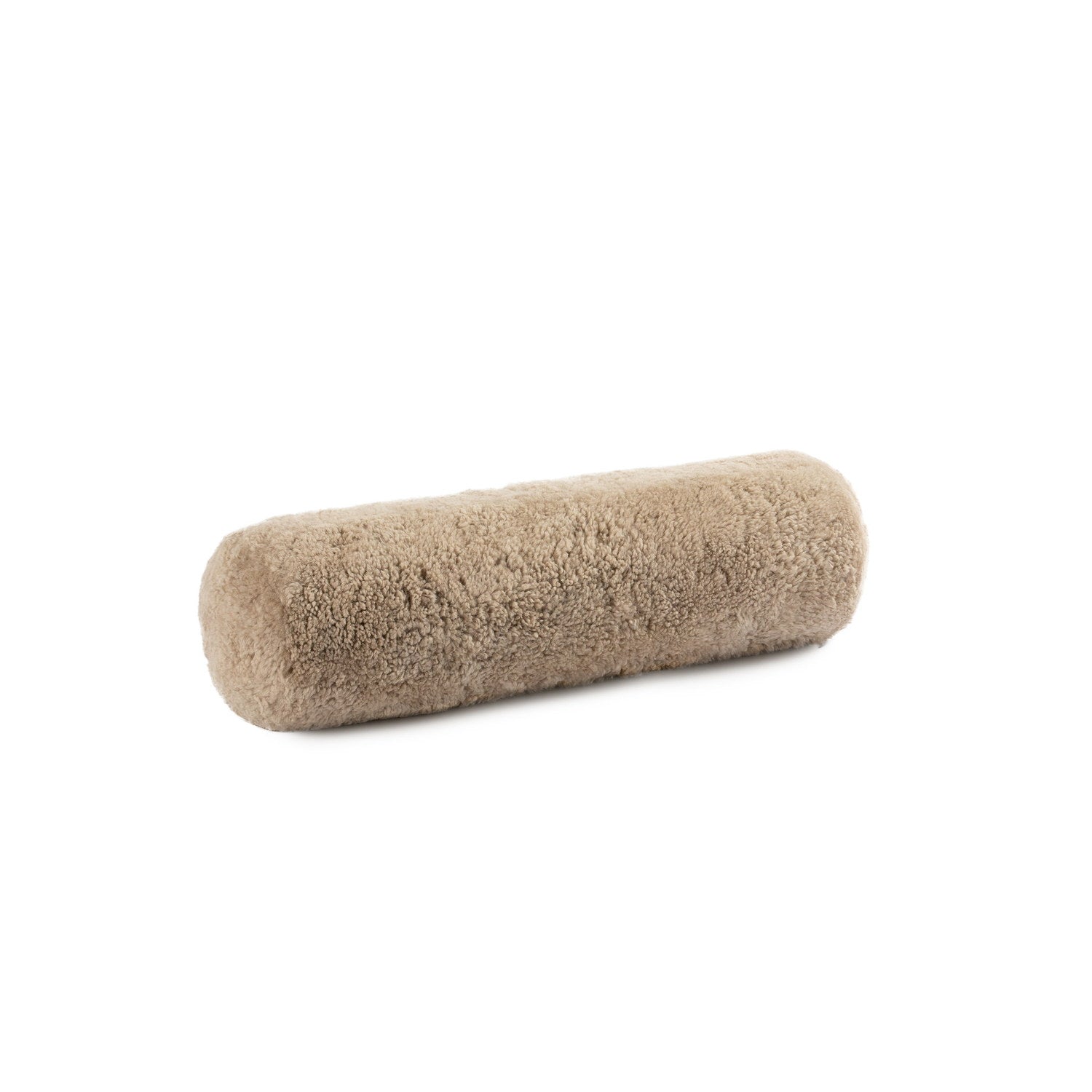 Short Wool Curly Sheepskin Cushion Nappa #_shape=Bolster